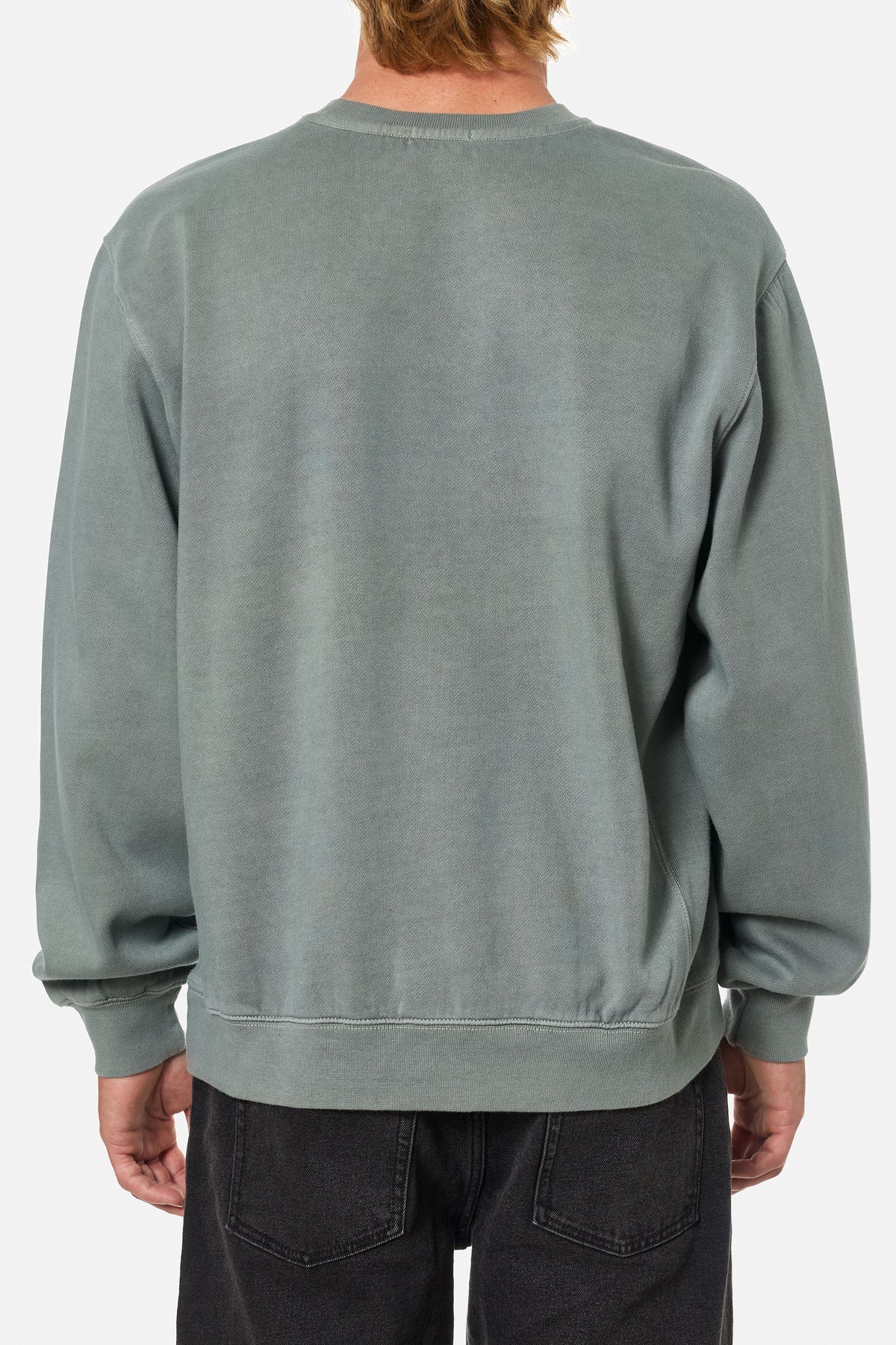 LARGO EMBROIDERED CREWNECK