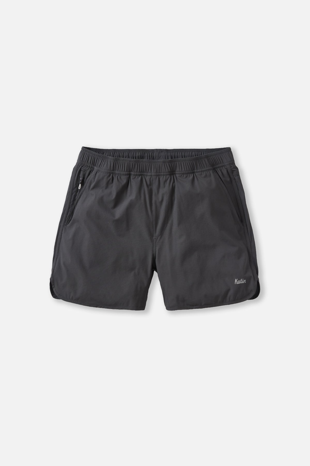 Black shorts on a light gray background