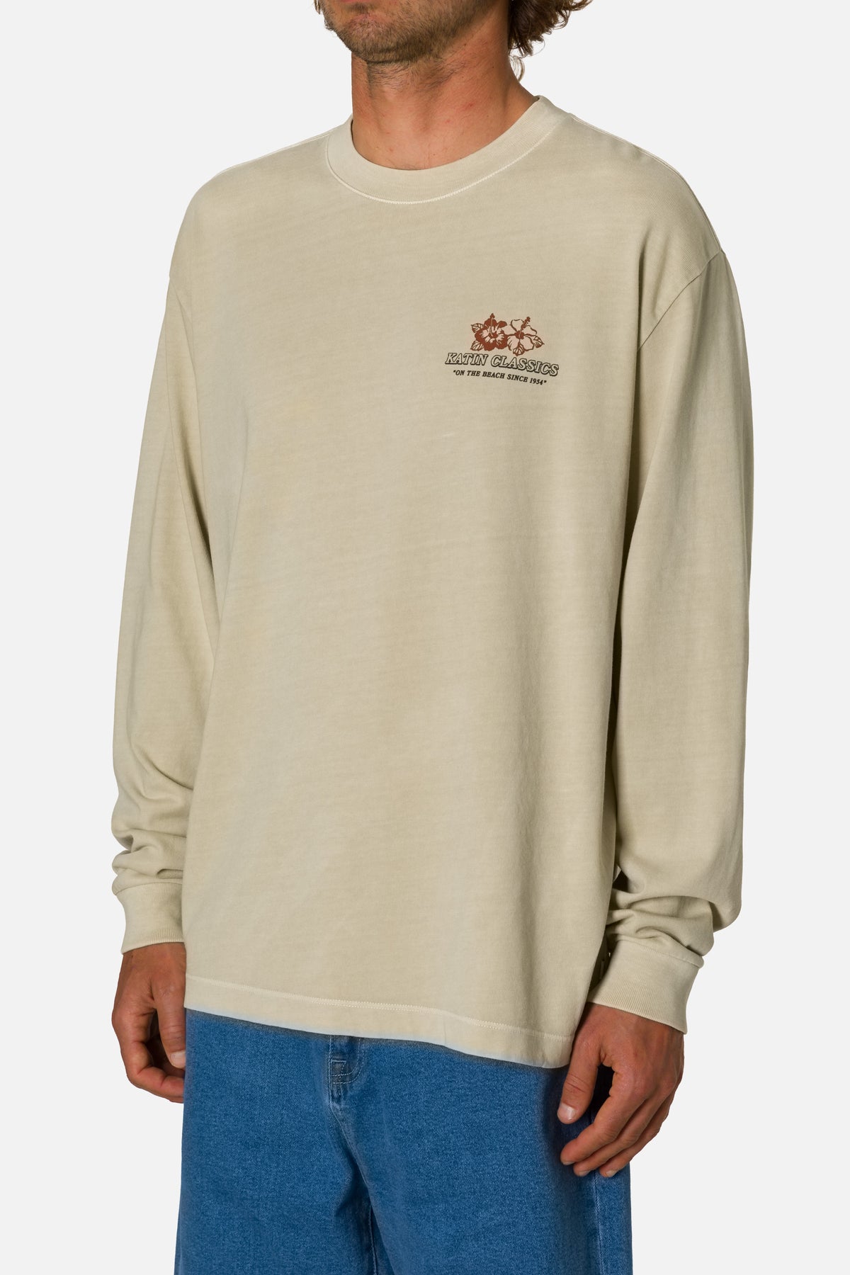 REPOSE BOX FIT LS TEE