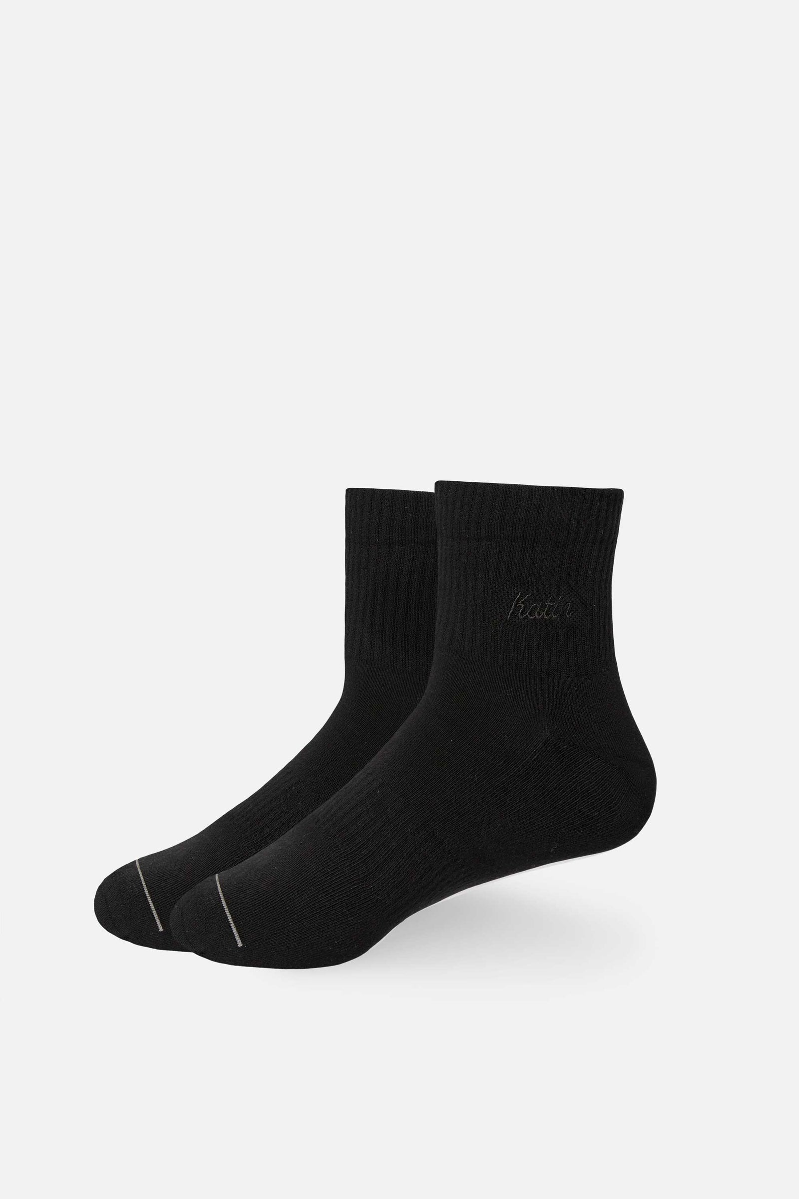SCRIPT QUARTER SOCK