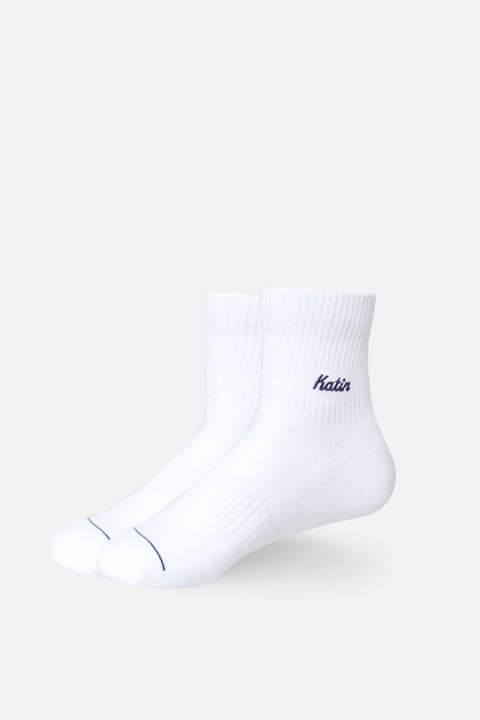 SCRIPT QUARTER SOCK