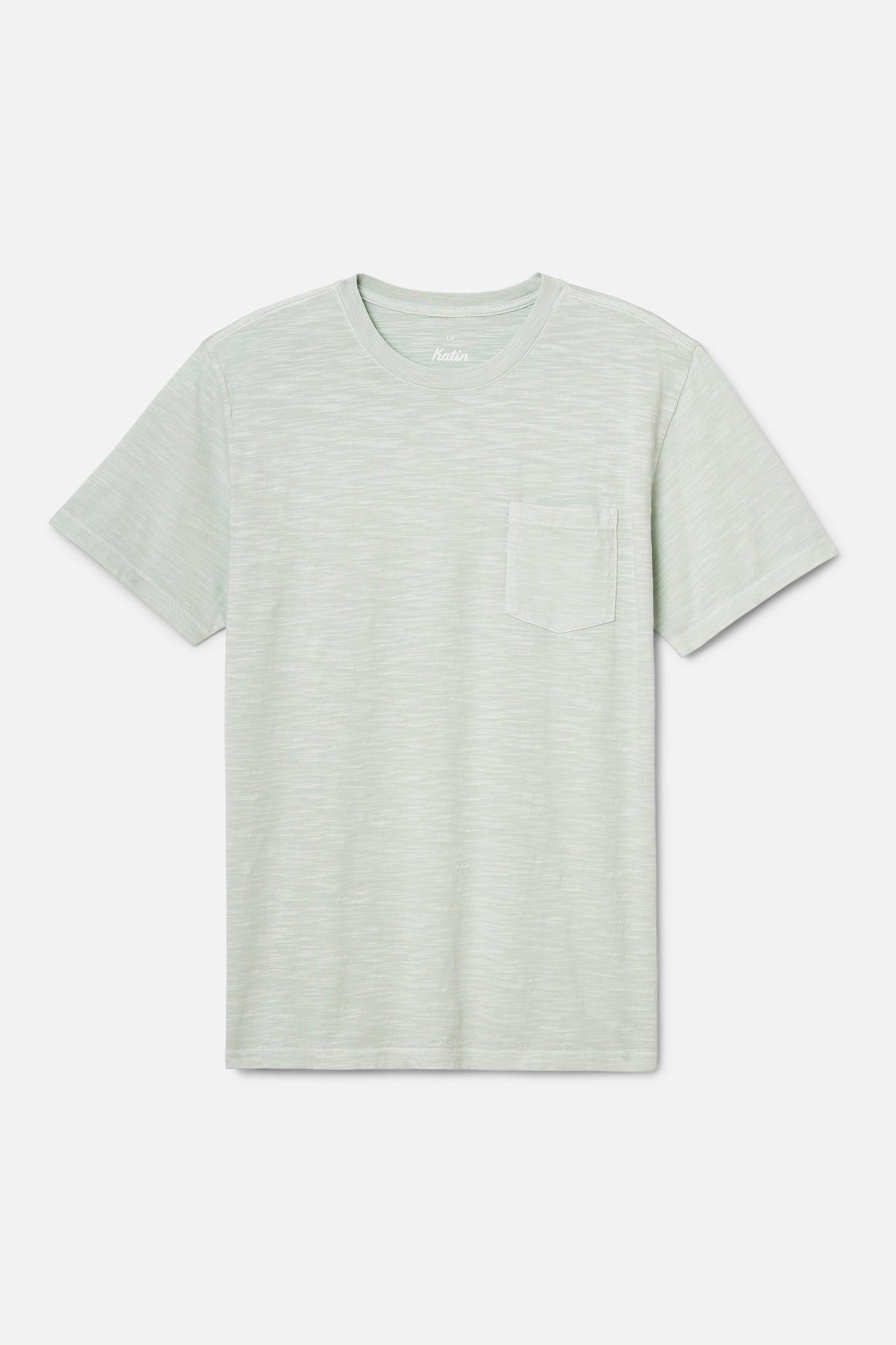 Light gray t-shirt on a white background