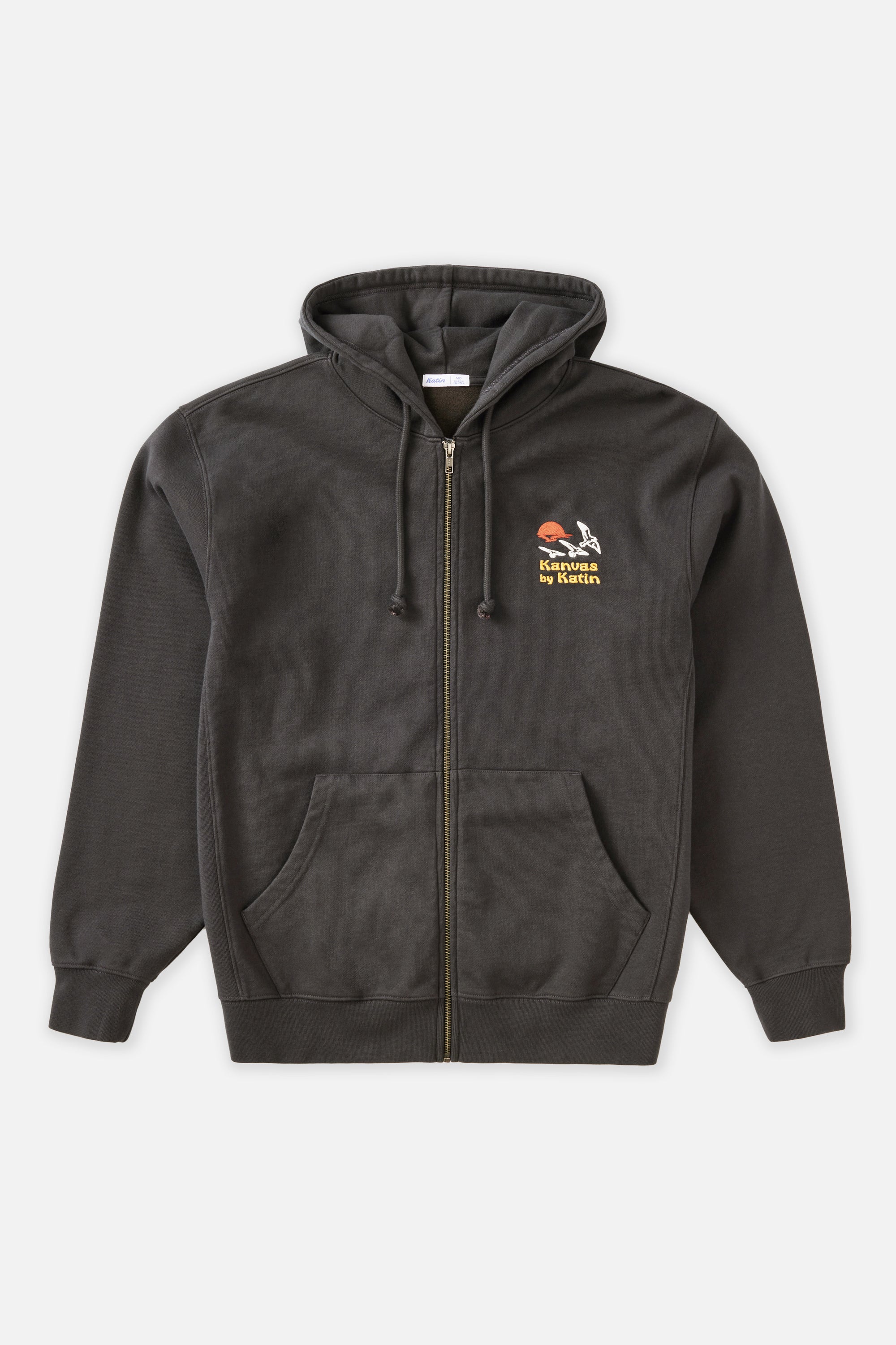 BOYS SUNSET EMBROIDERED ZIP HOODIE