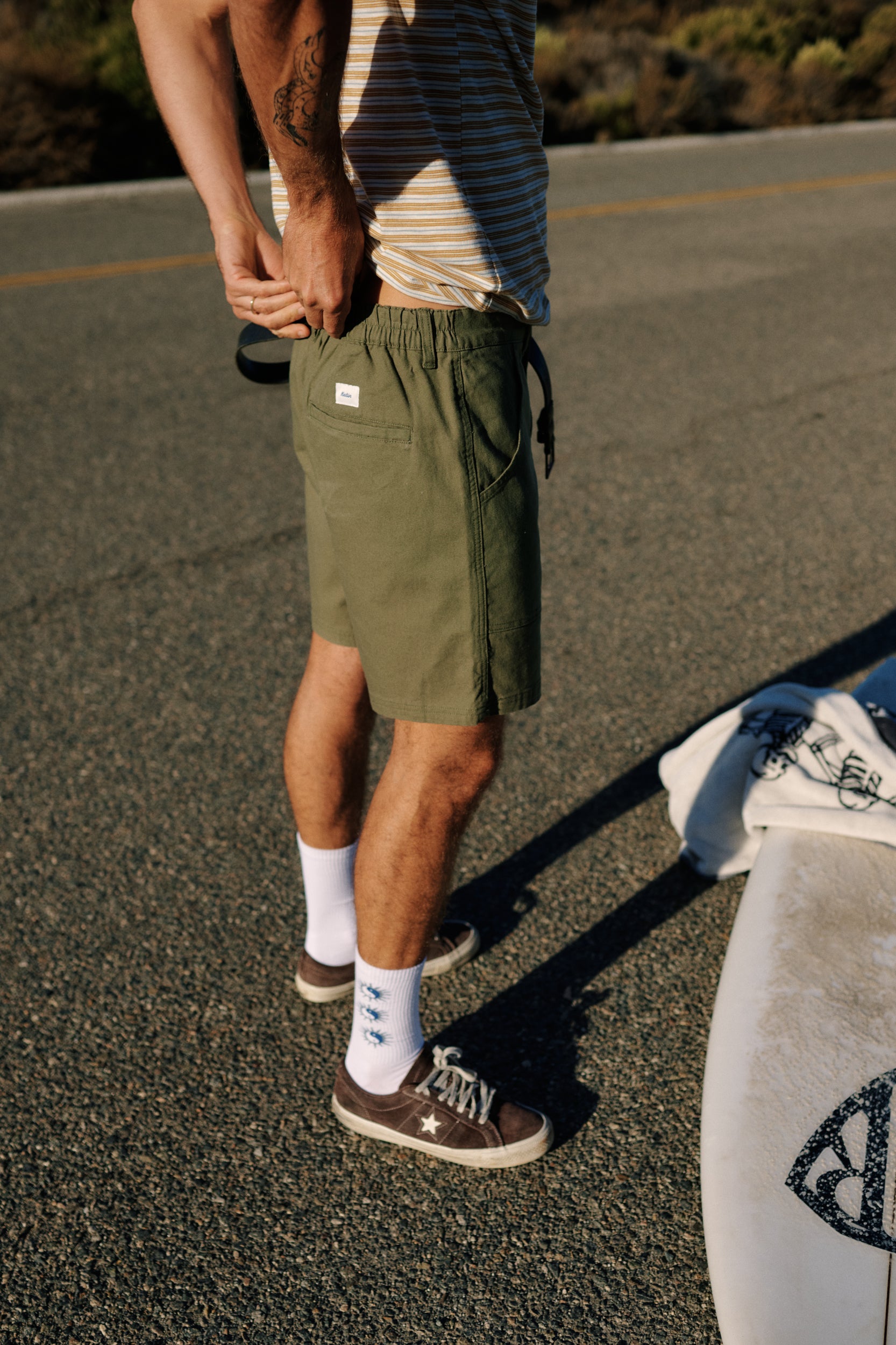 TRAILS CANVAS SHORT