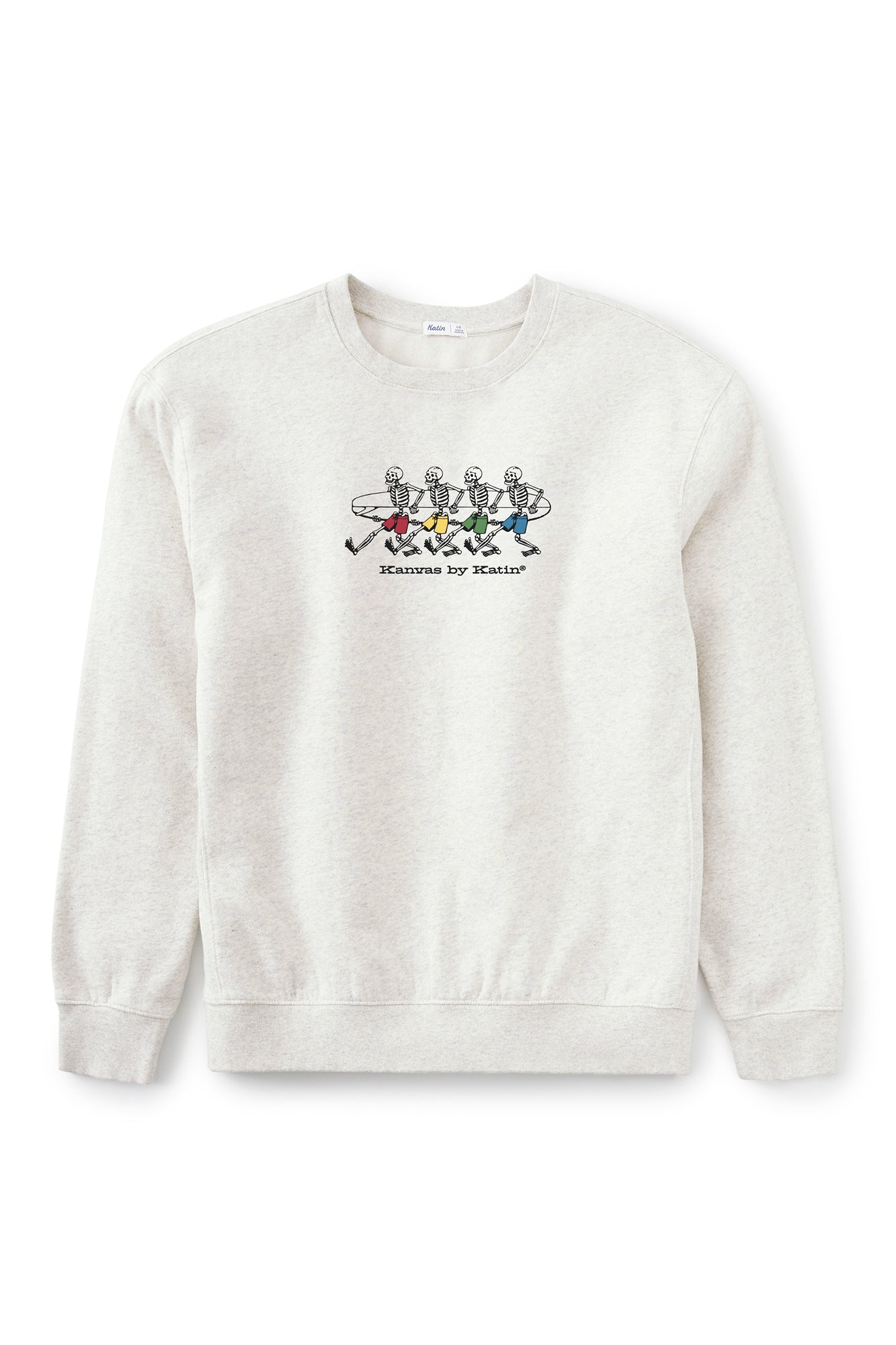 BOYS HERMANOS EMBROIDERED CREWNECK