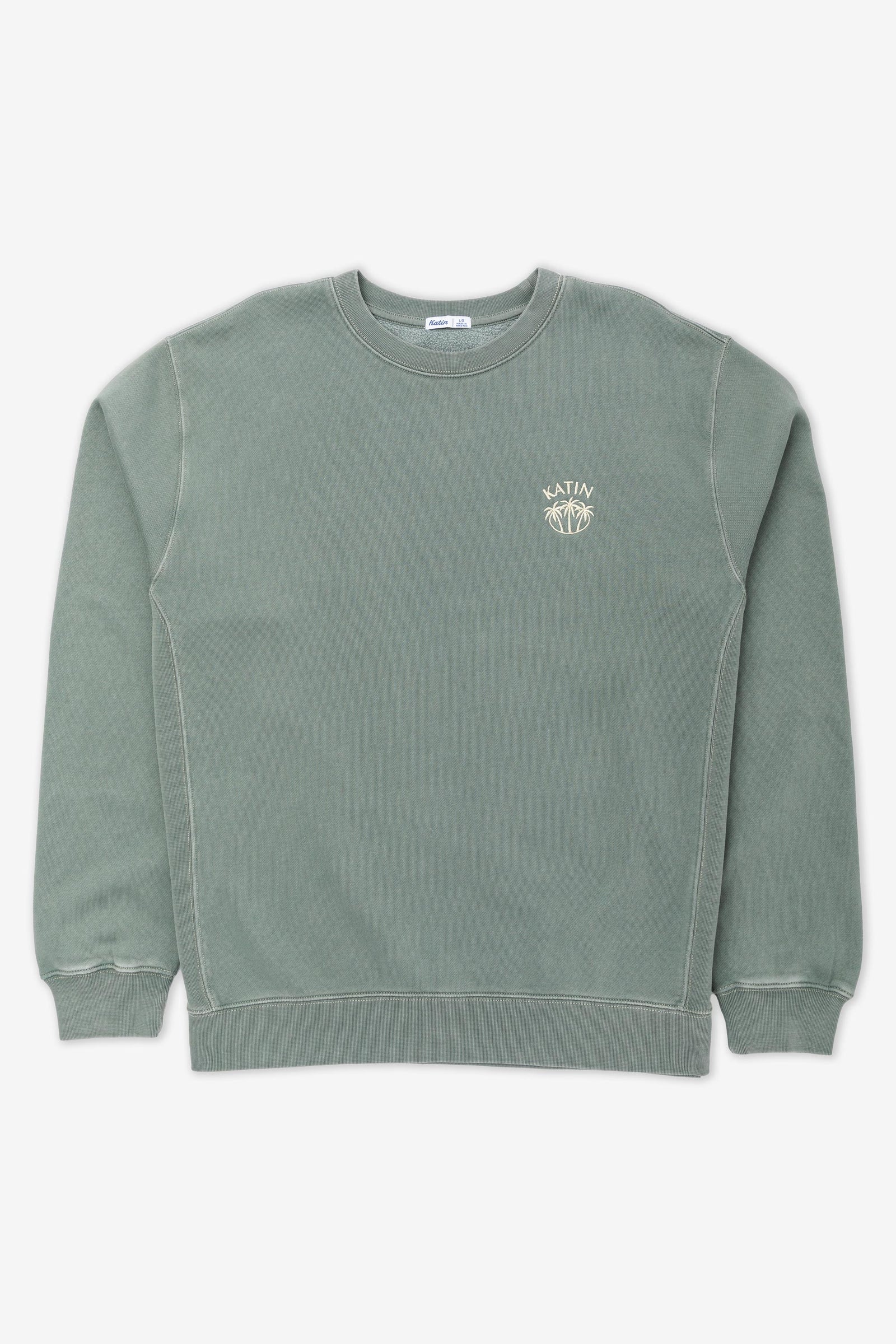 LARGO EMBROIDERED CREWNECK