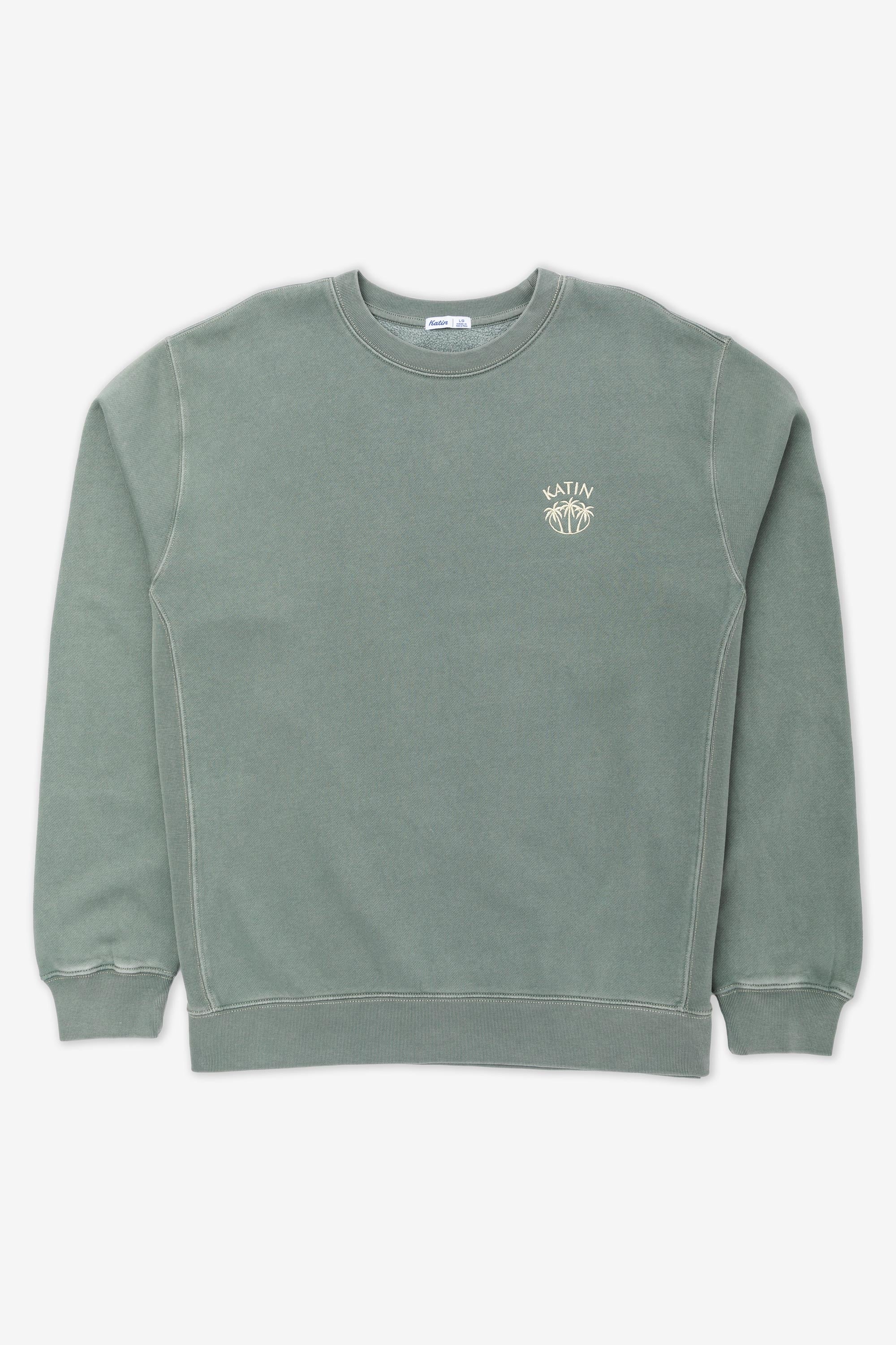 LARGO EMBROIDERED CREWNECK