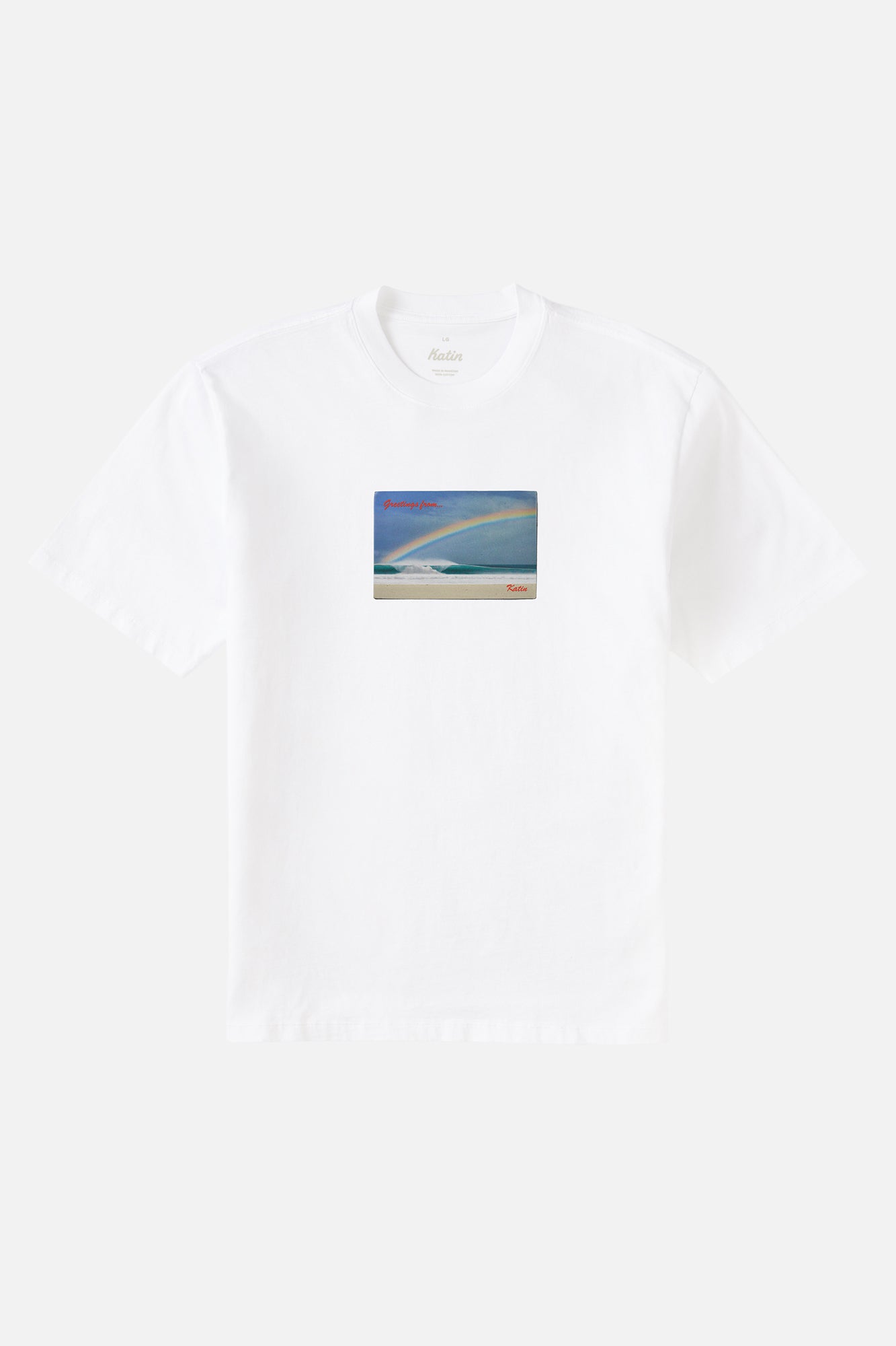 GREETINGS BOX FIT TEE