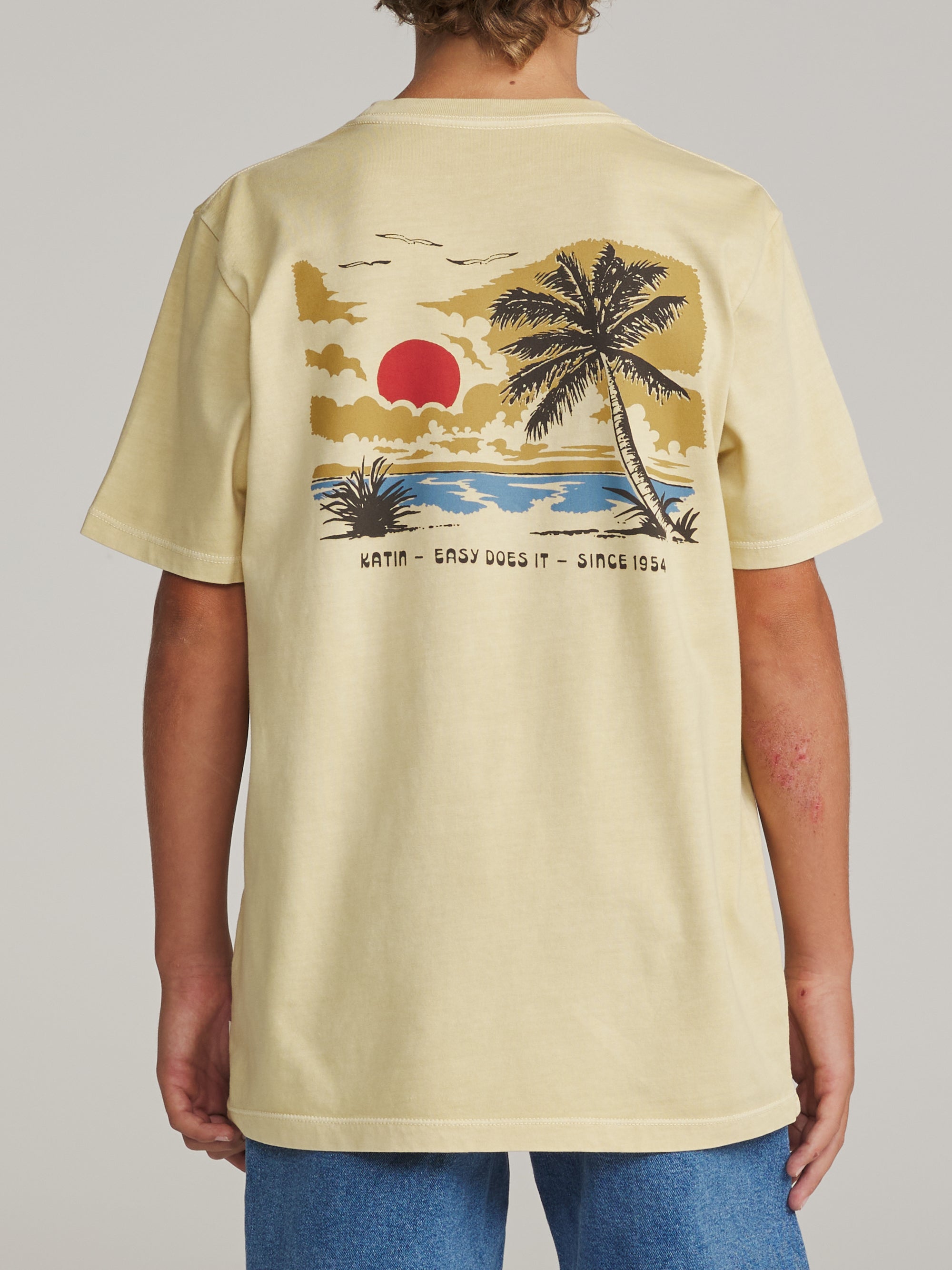 #color_dusty yellow vintage wash
