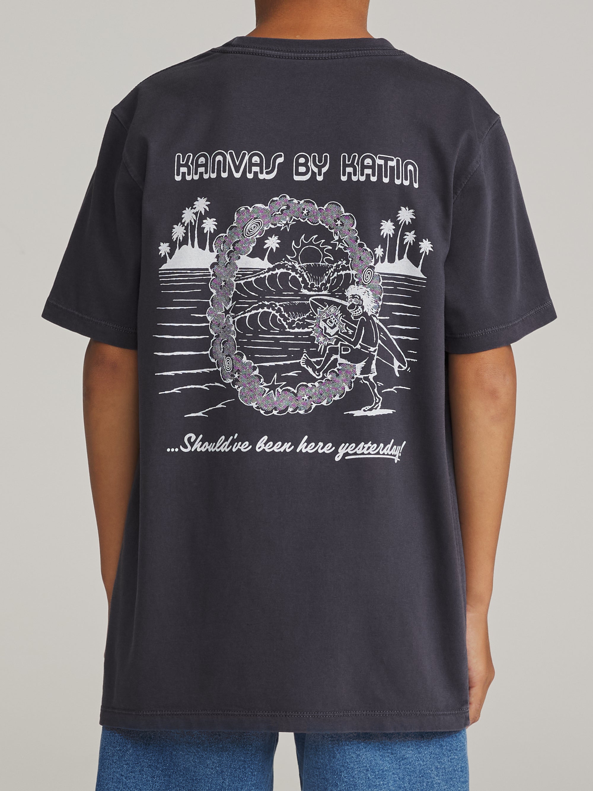#color_polar navy vintage wash