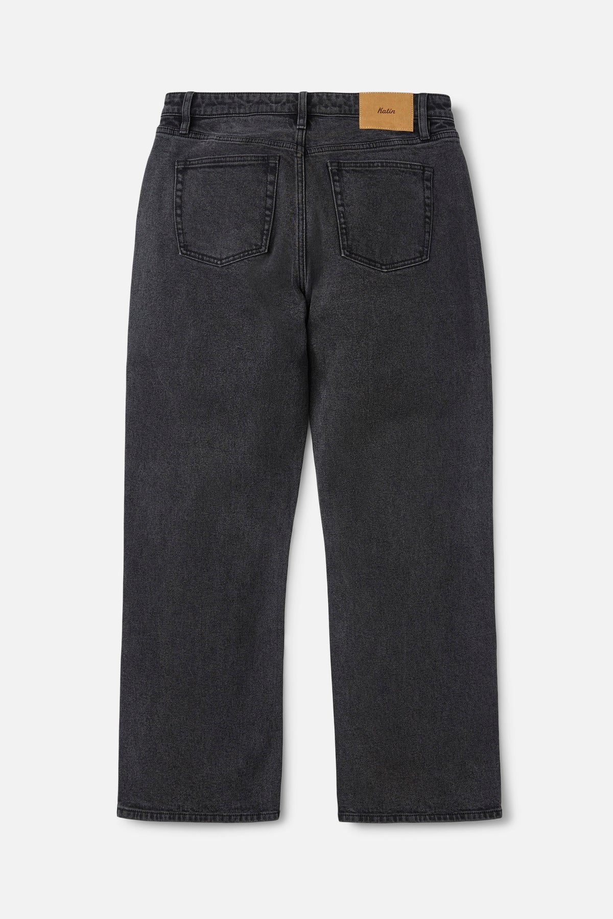Katin George 64 Relaxed in Washed Black - back view