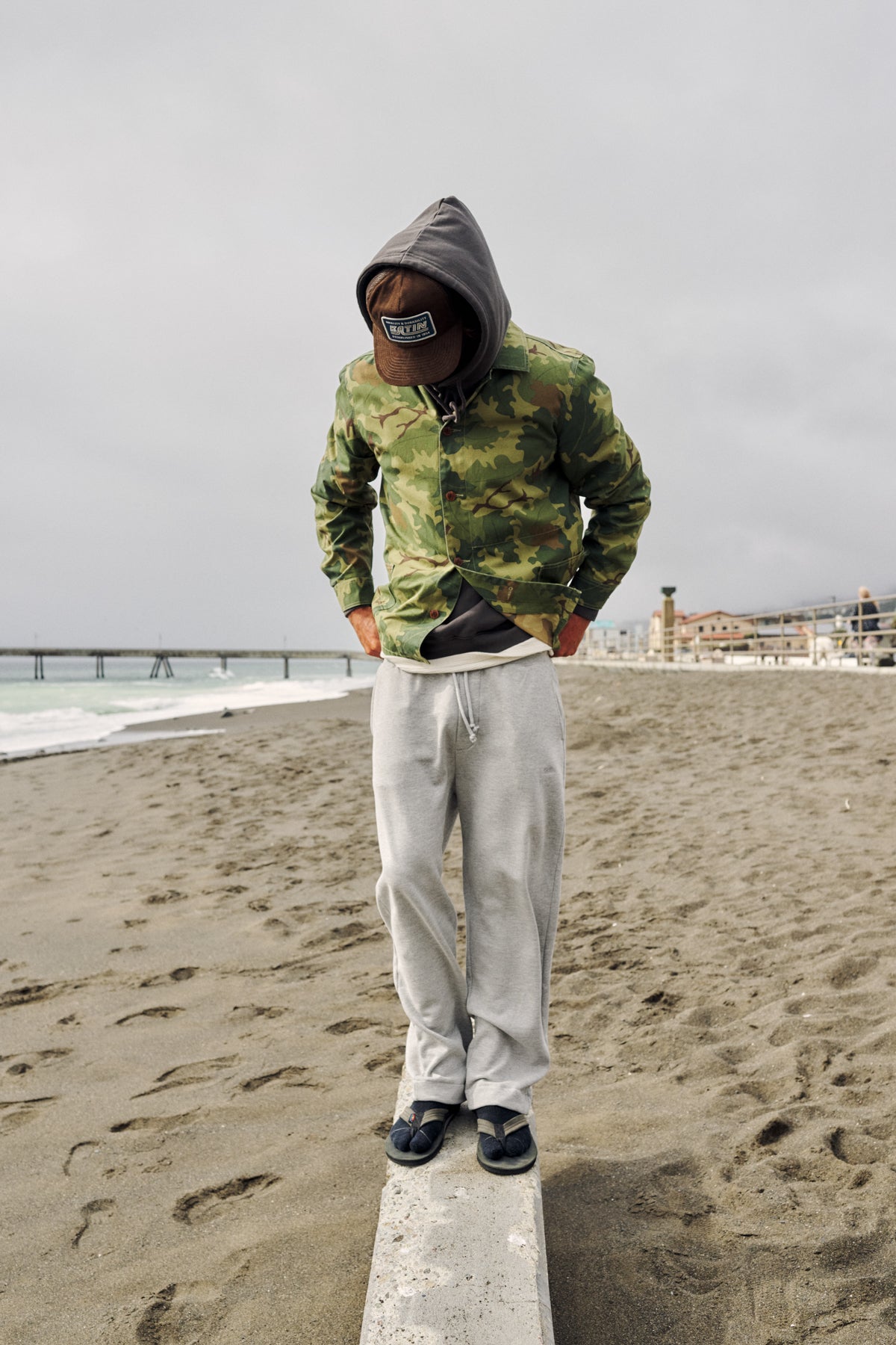 Katin Layton Lounge Pant in Heather Gray - lifestyle