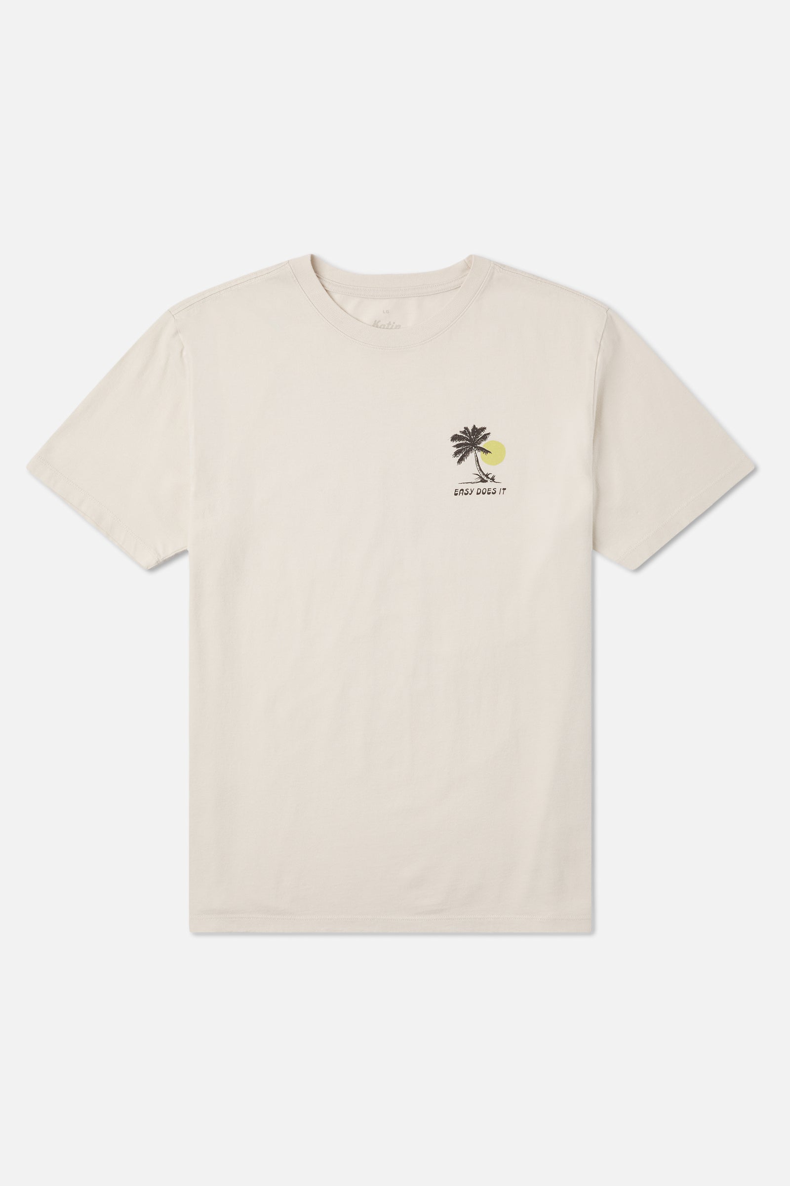 Katin Bien Tee in Vintage White - front view