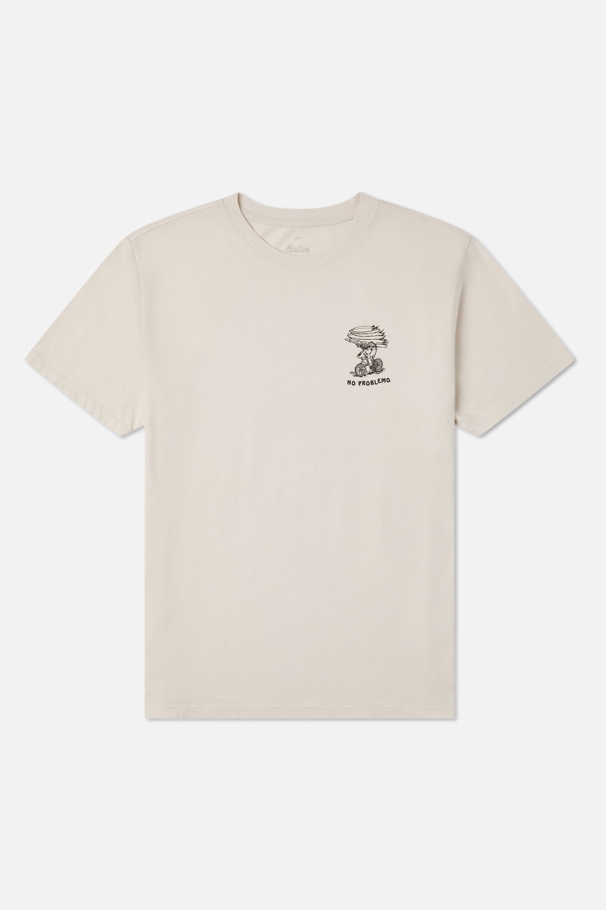 Katin Trek Tee in Vintage White - front view