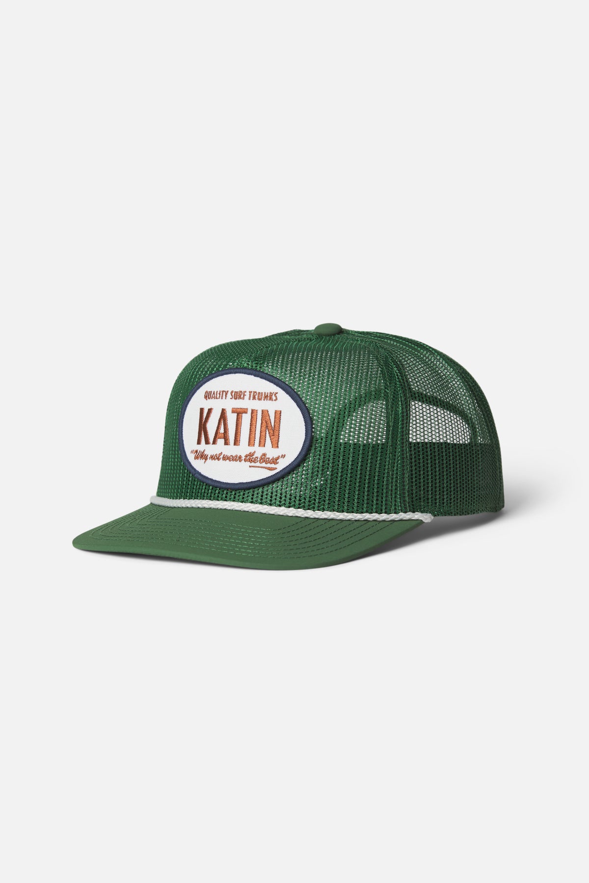 Katin Campo Trucker Hat in Pine - front view
