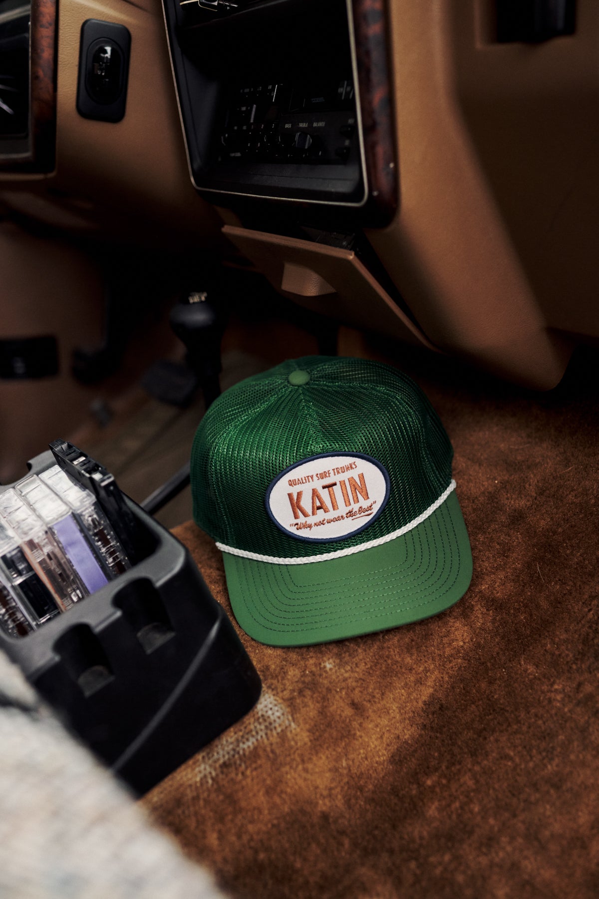 Katin Campo Trucker Hat in Pine - lifestyle