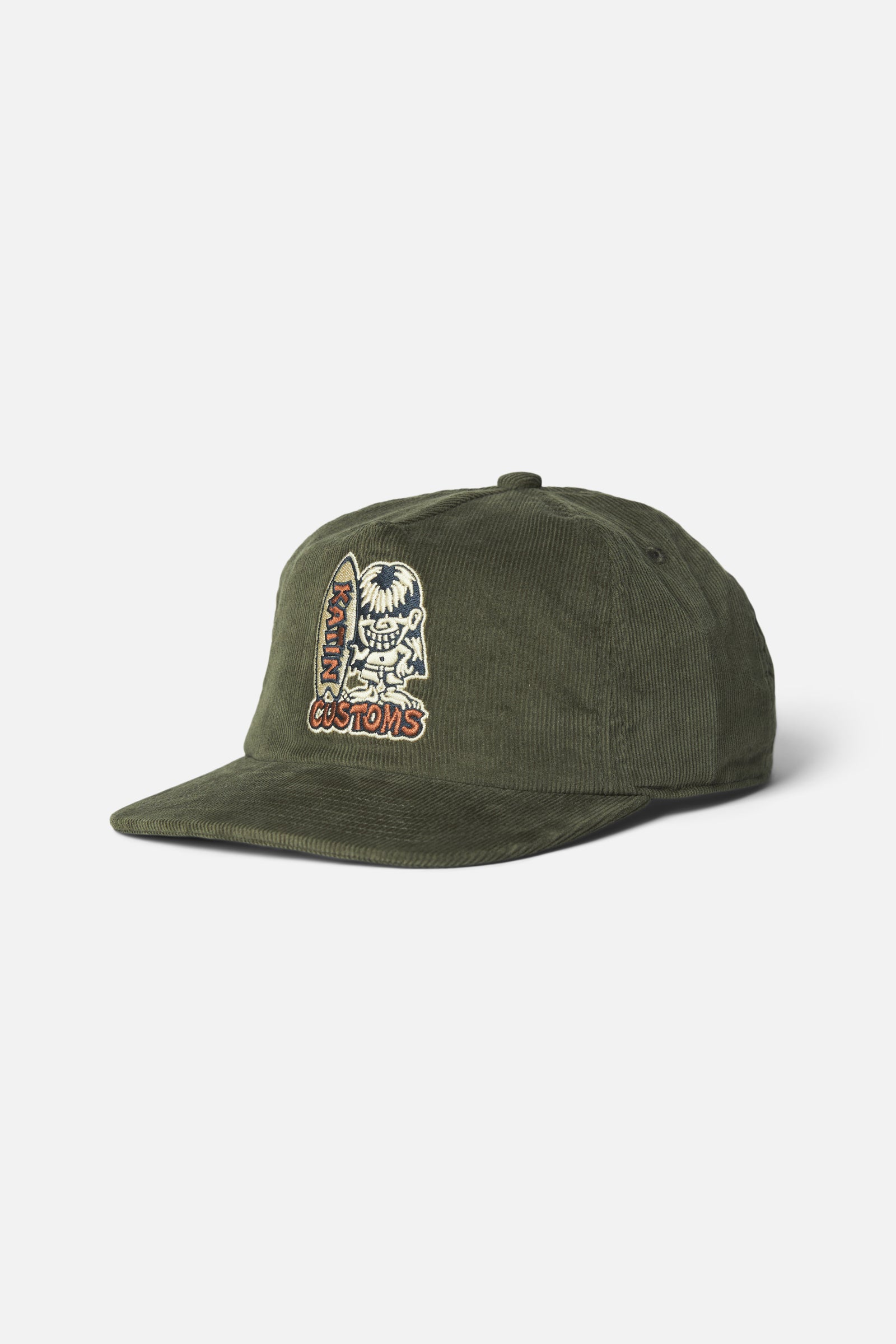 Katin Grom Hat in Dark Olive - front view
