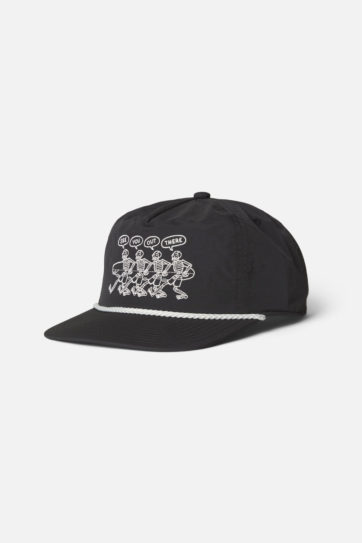 Katin Mas Hermanos Hat in Black - front view