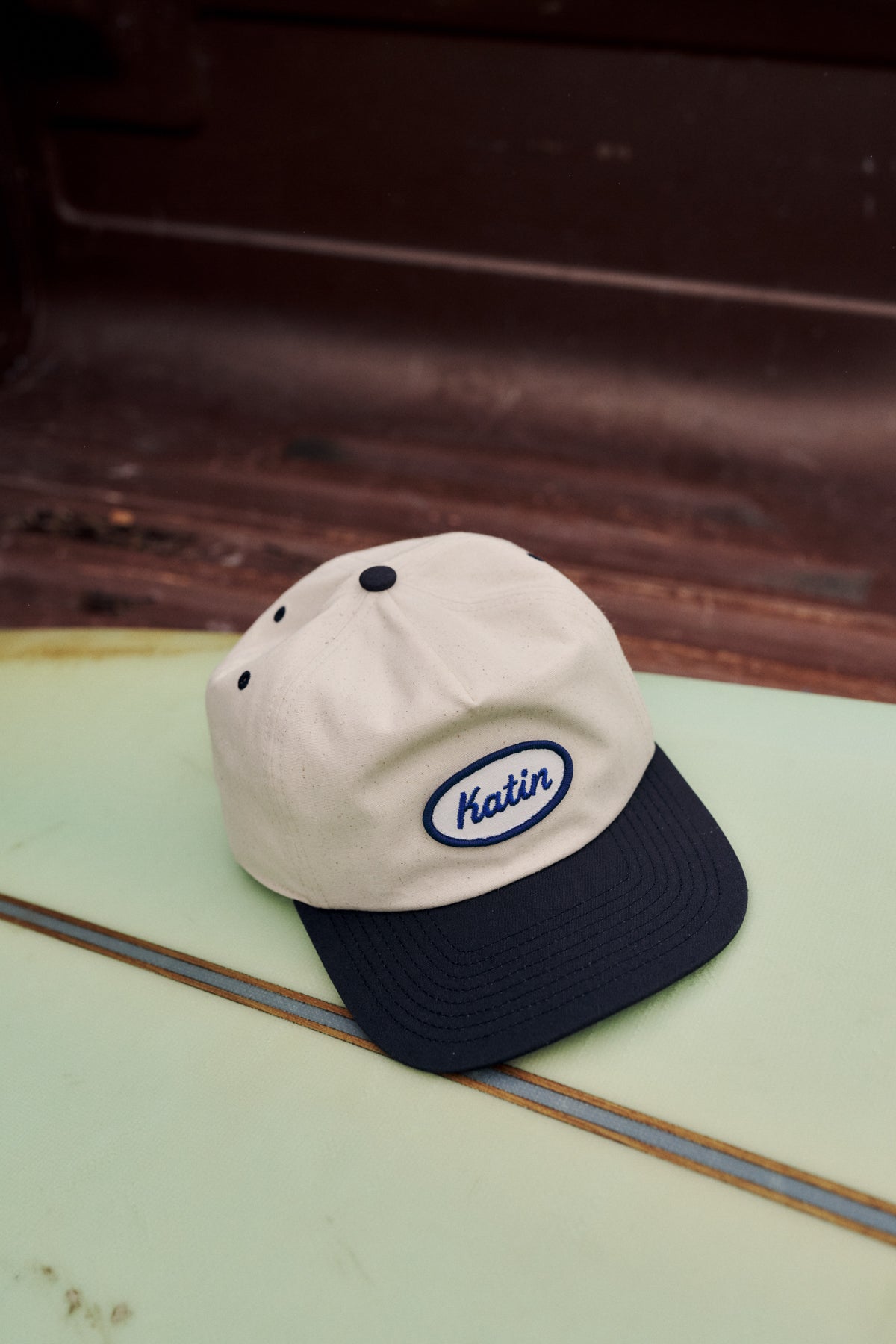 Katin fa26 hats roadside hat washed blue ecom lifestyle frame 0675