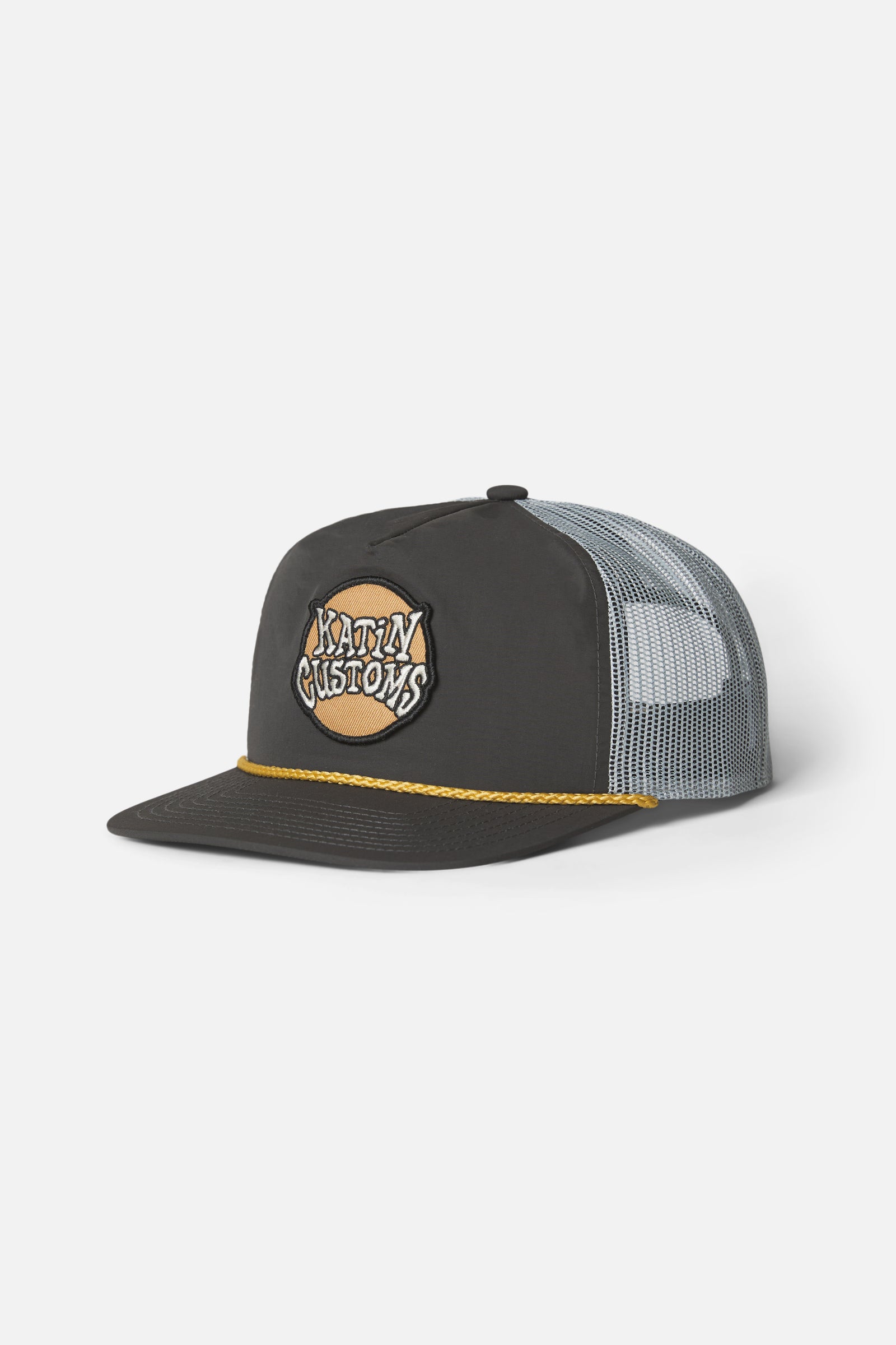 Katin Spot Trucker Hat in Gunmetal - front view