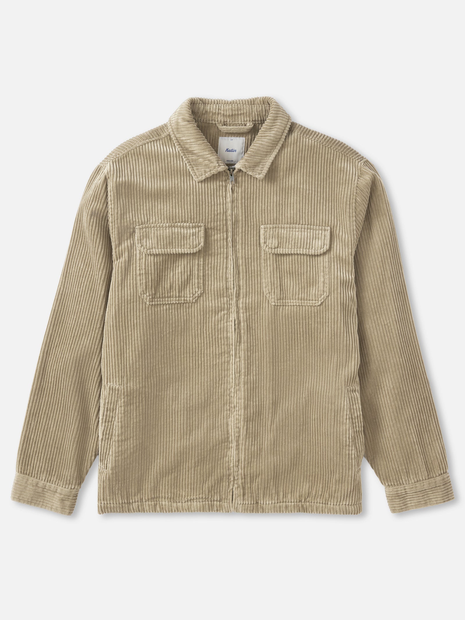 Katin Kane Jacket in Vintage Khaki - front view
