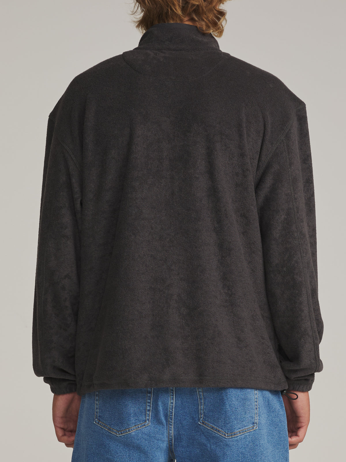 Katin Nelson Jacket in Black Wash - worn on model, back