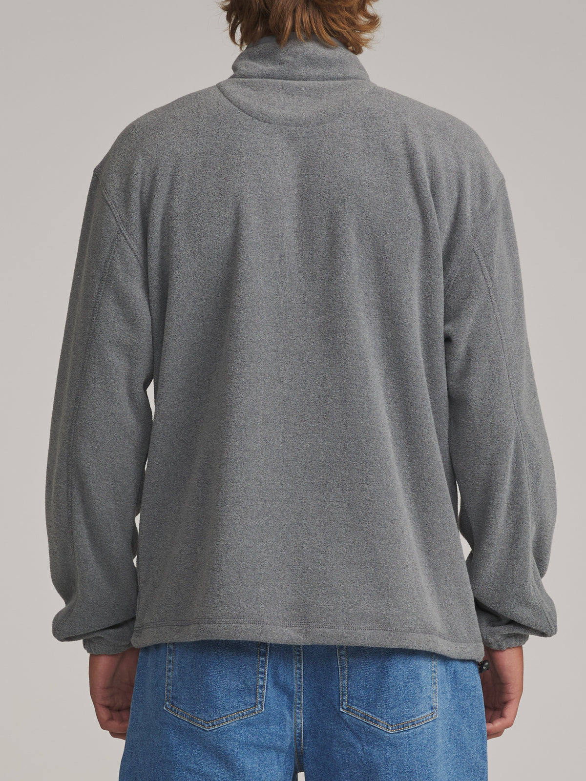 Katin Nelson Jacket in Graphite - worn on model, back