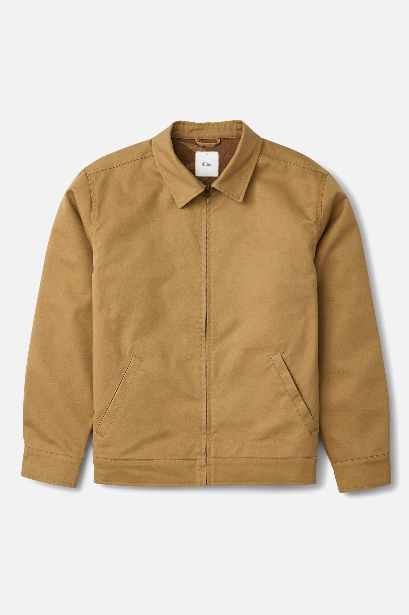 Katin Sam Jacket in Light Brown - front view
