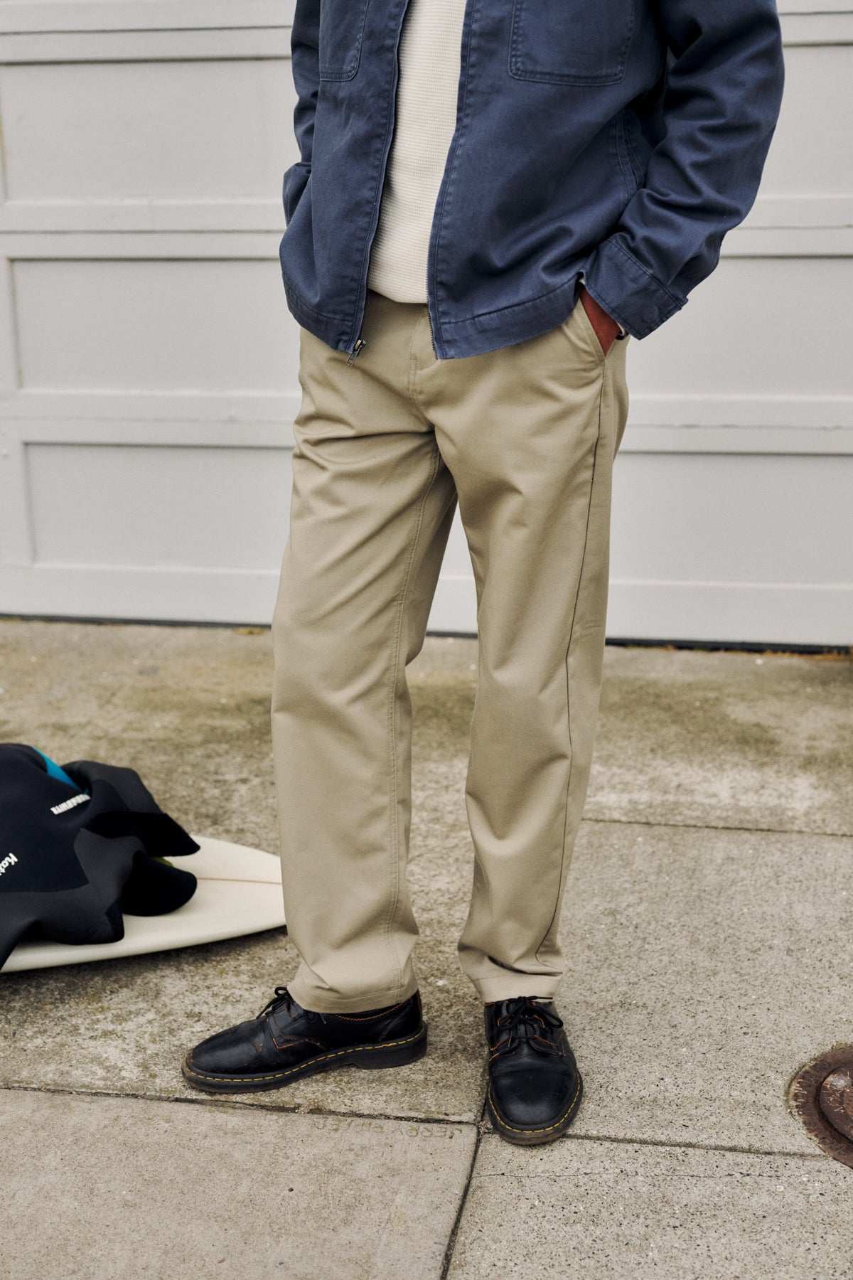 Katin Clark Pant in Khaki - lifestyle