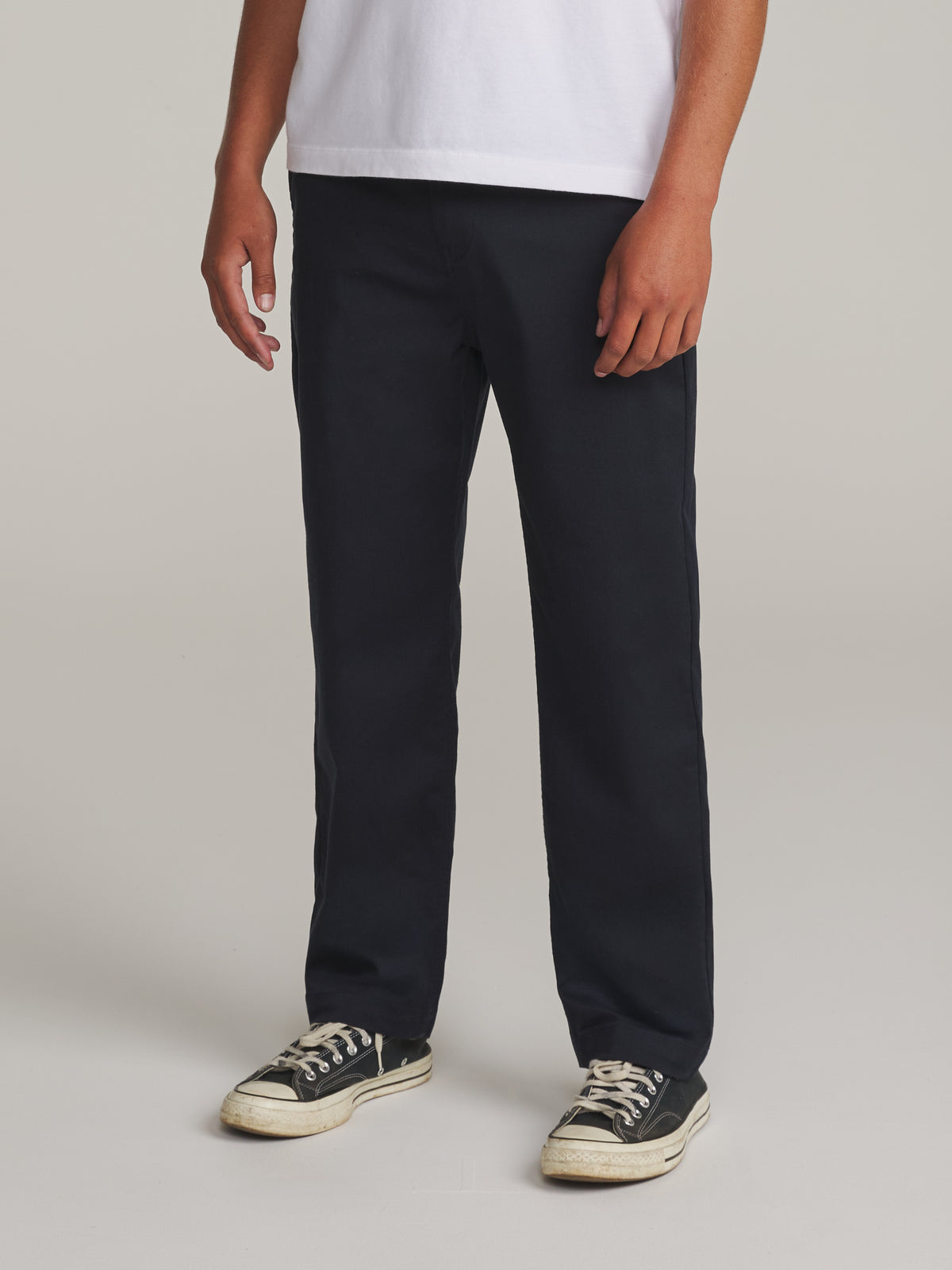 Katin Clark Pant in Navy - worn on model, side