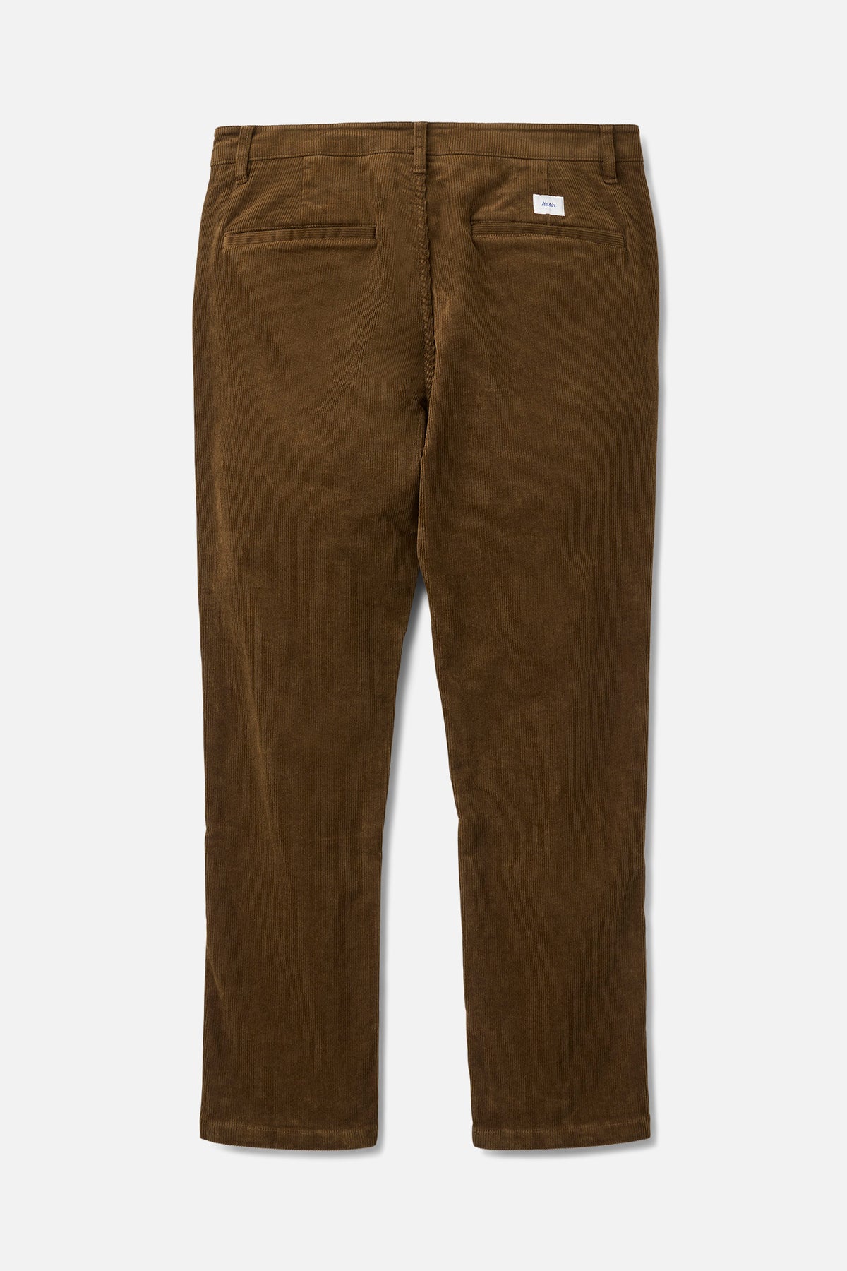 Katin Corey Corduroy Pant in Brown - back view
