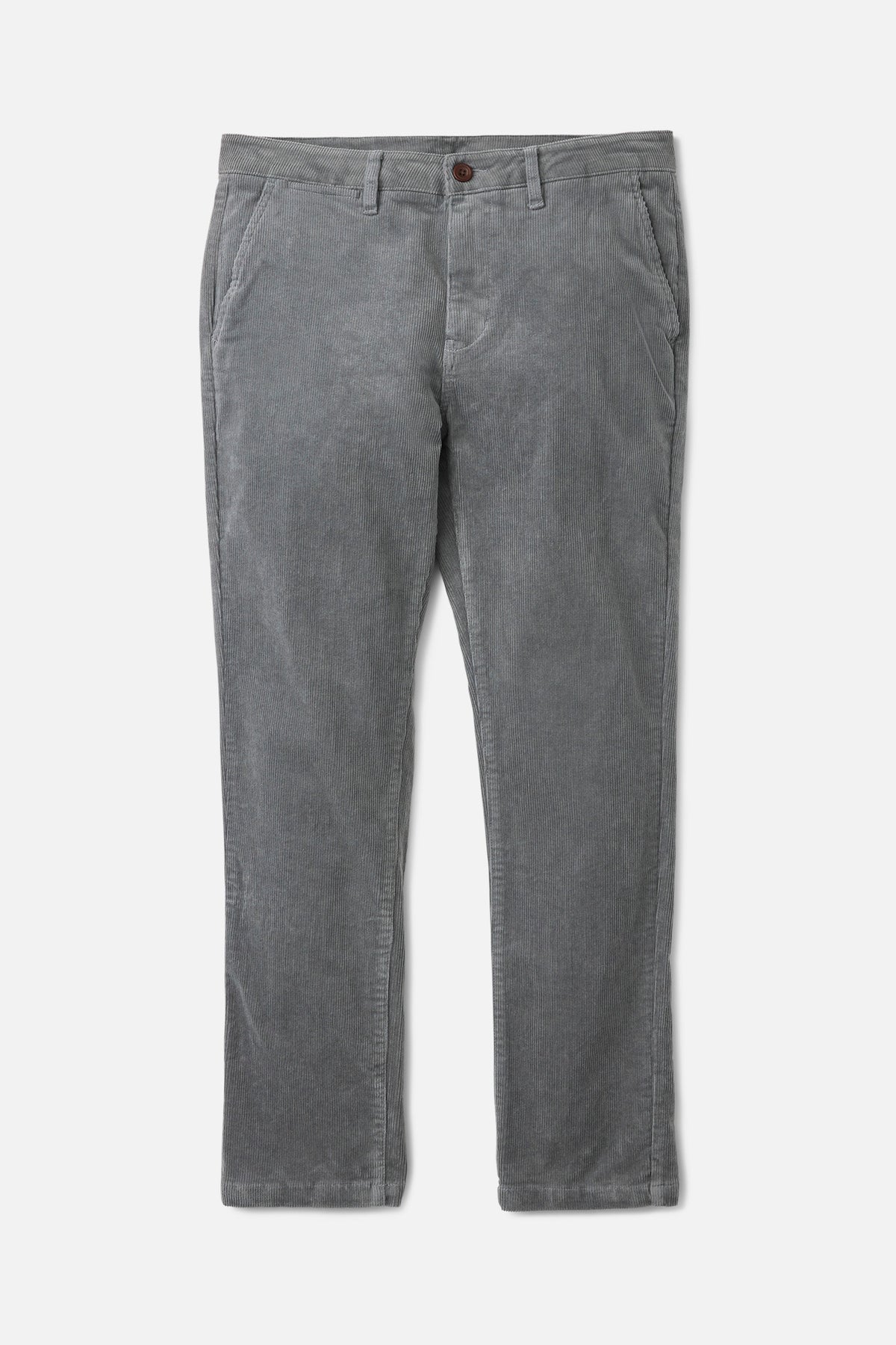 Katin Corey Corduroy Pant in Graphite - front view