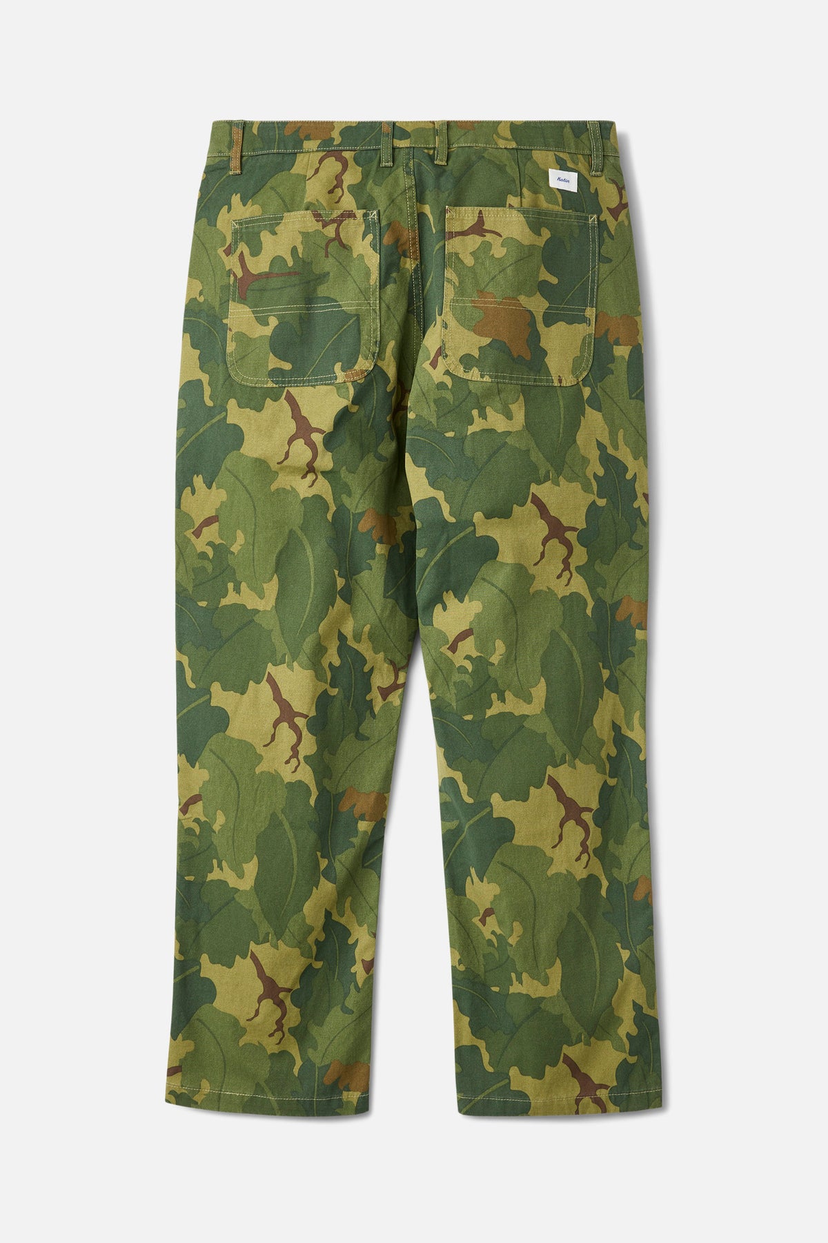 Katin Deck Pant in Camo - back view