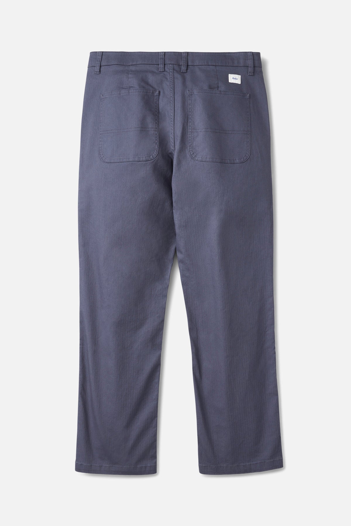 Katin Deck Pant in Washed Blue - back view
