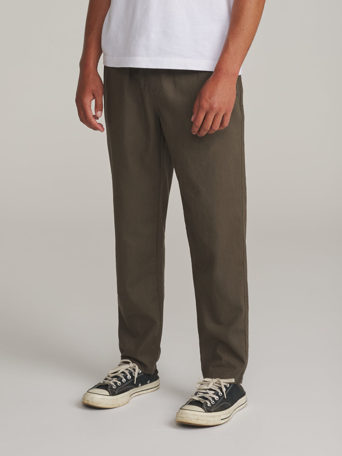 Katin Isaiah Local Pant in Lead - worn on model, side