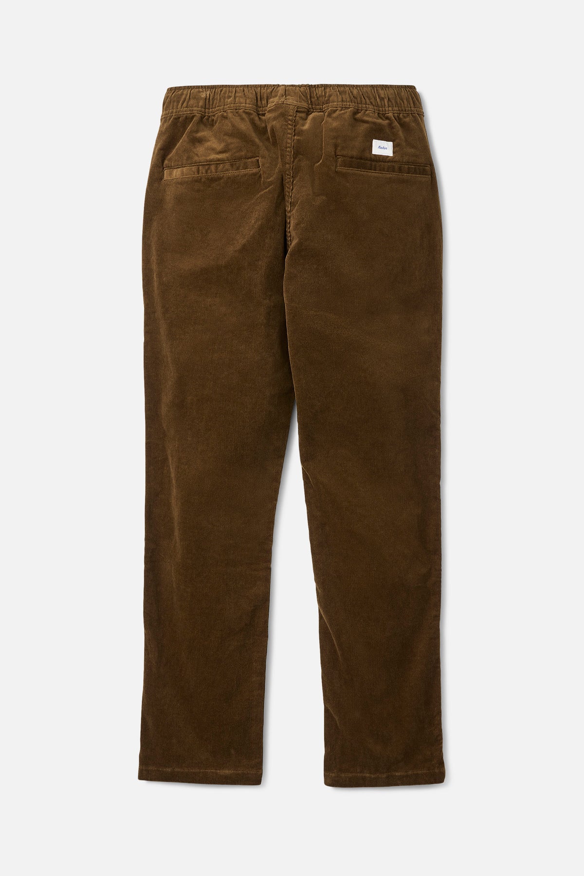 Katin Pipeline Corduroy Pant in Brown - back view
