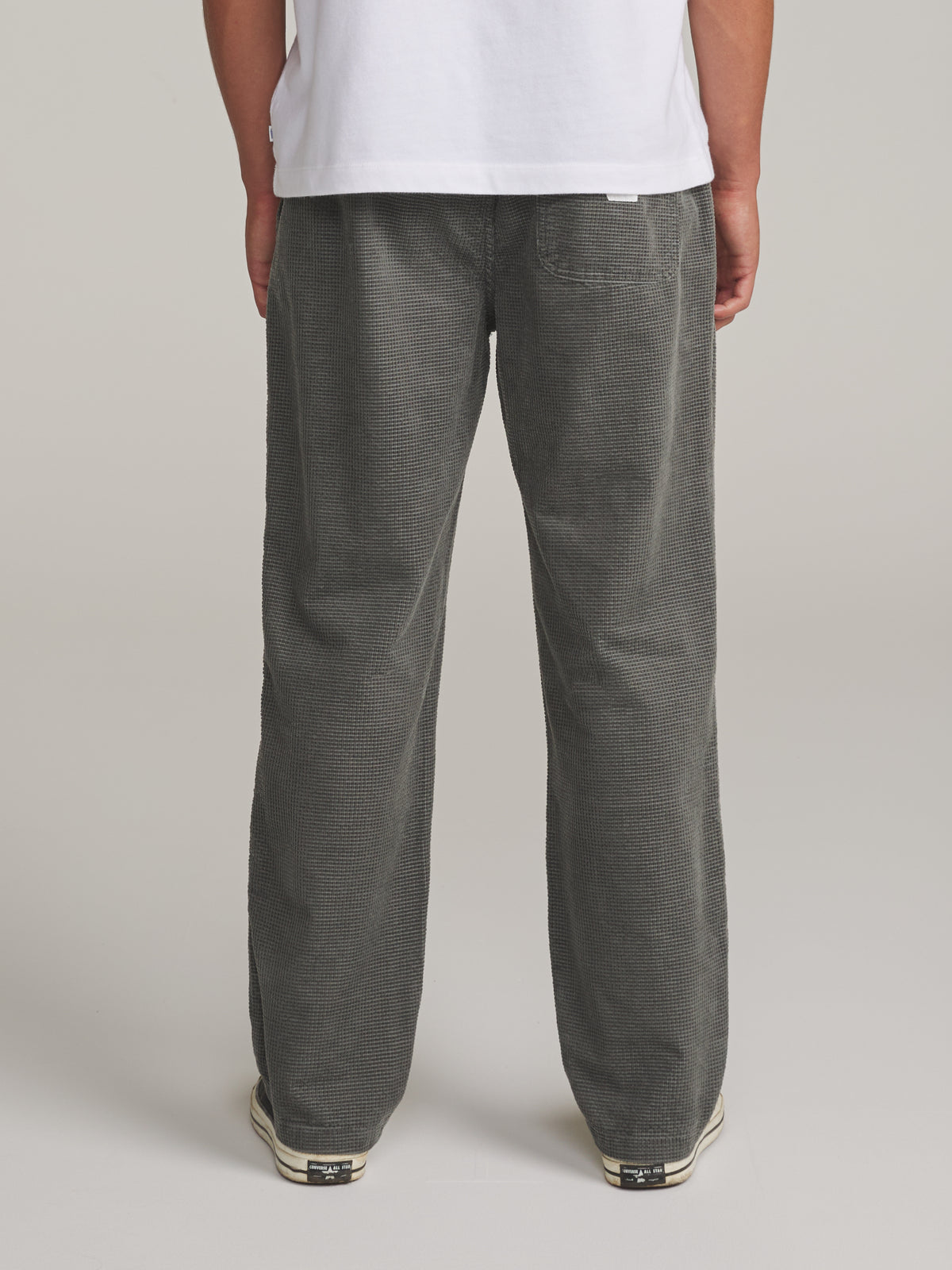 Katin Ward Pant in Graphite - worn on model, back