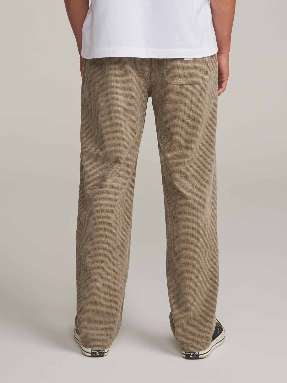 Katin Ward Pant in Khaki - worn on model, back