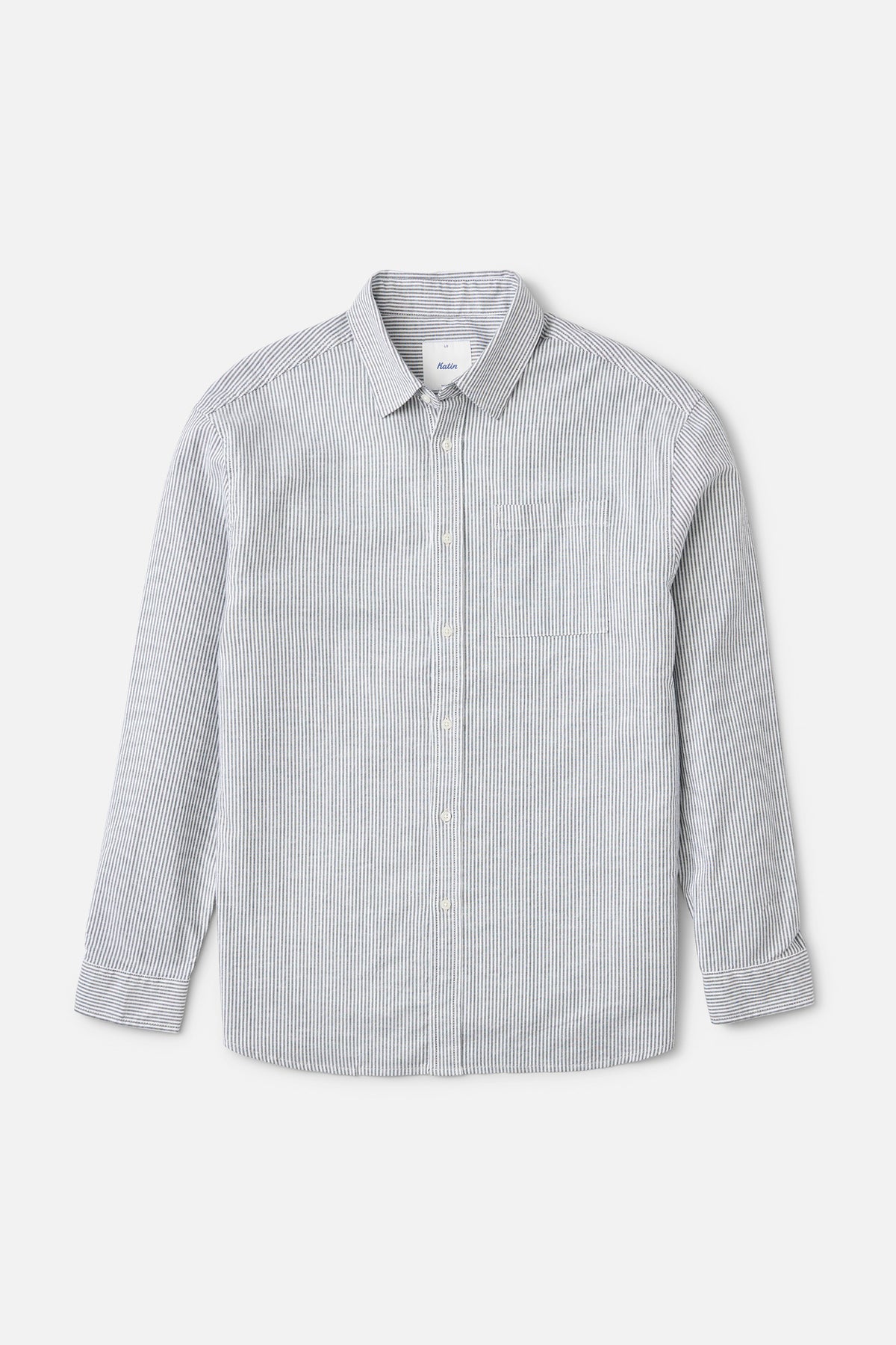 Katin Ezra Ls Shirt in Black - front view