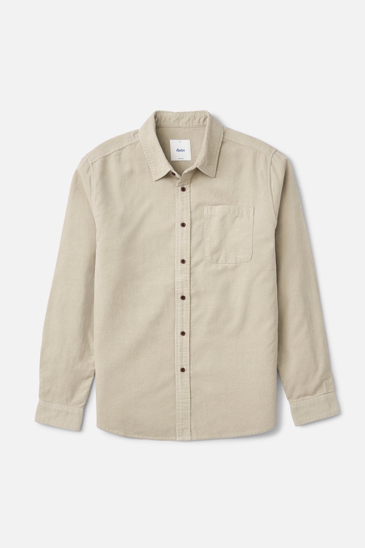 Katin Granada Shirt in Birch - front view