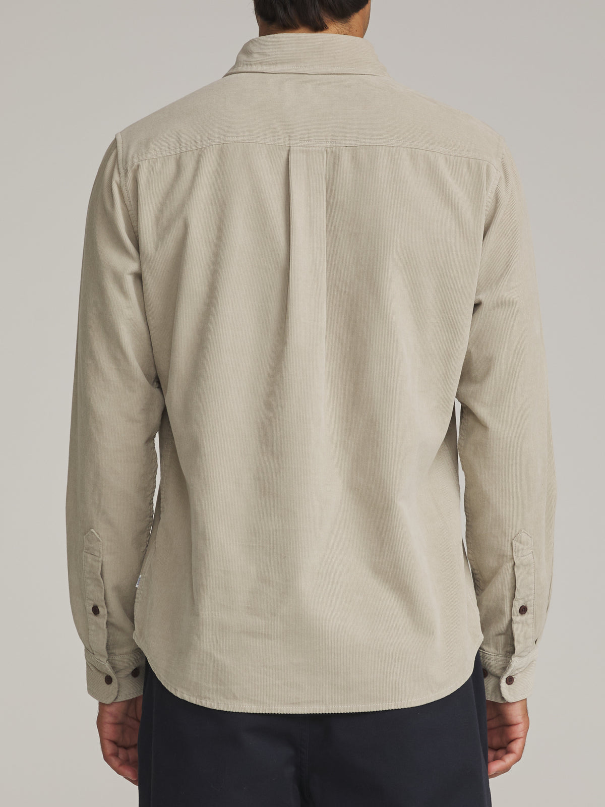 Katin Granada Shirt in Birch - worn on model, back