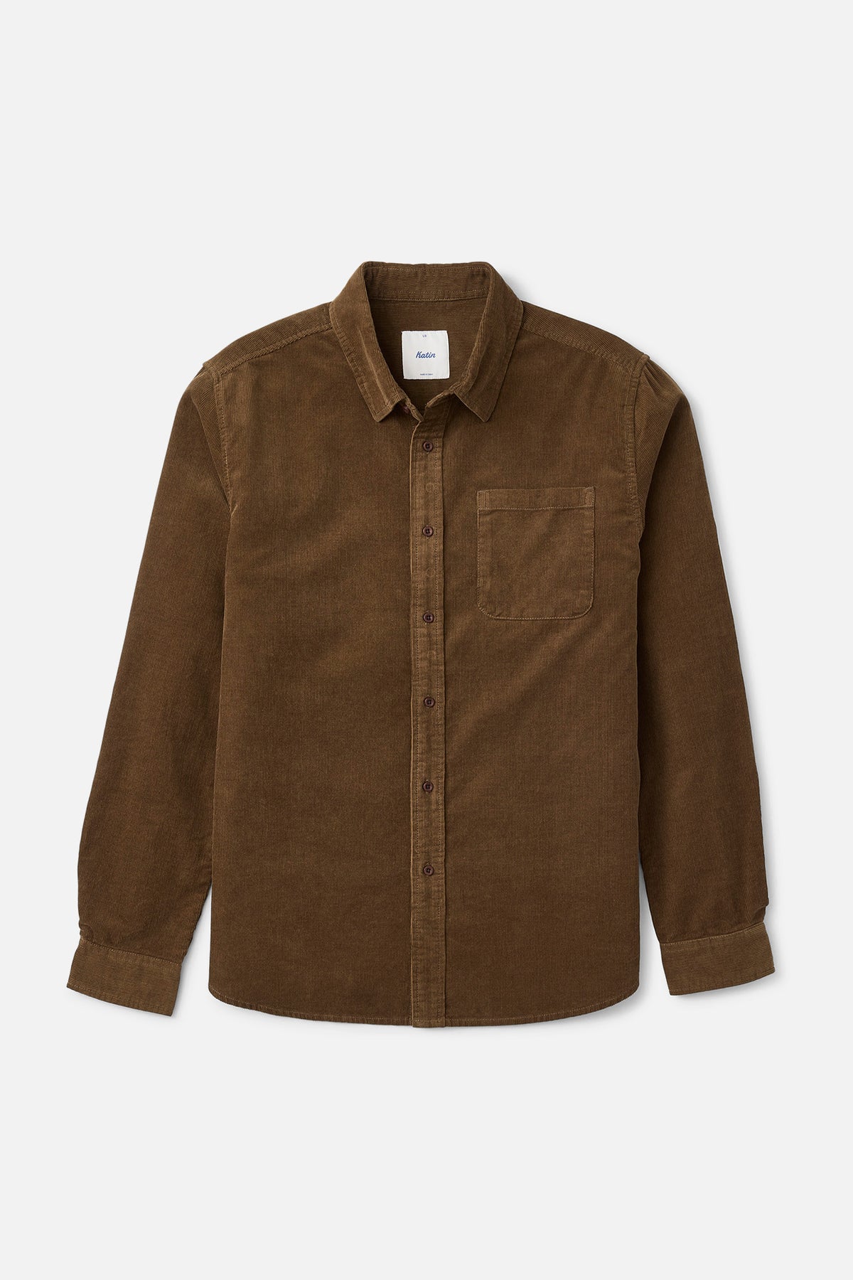 Katin Granada Shirt in Brown - front view