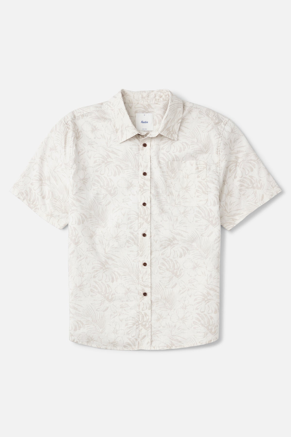 Katin Moco Shirt in Birch - front view