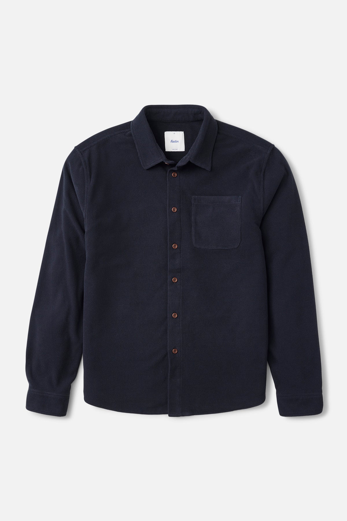 Katin Roland Shirt in Navy - front view