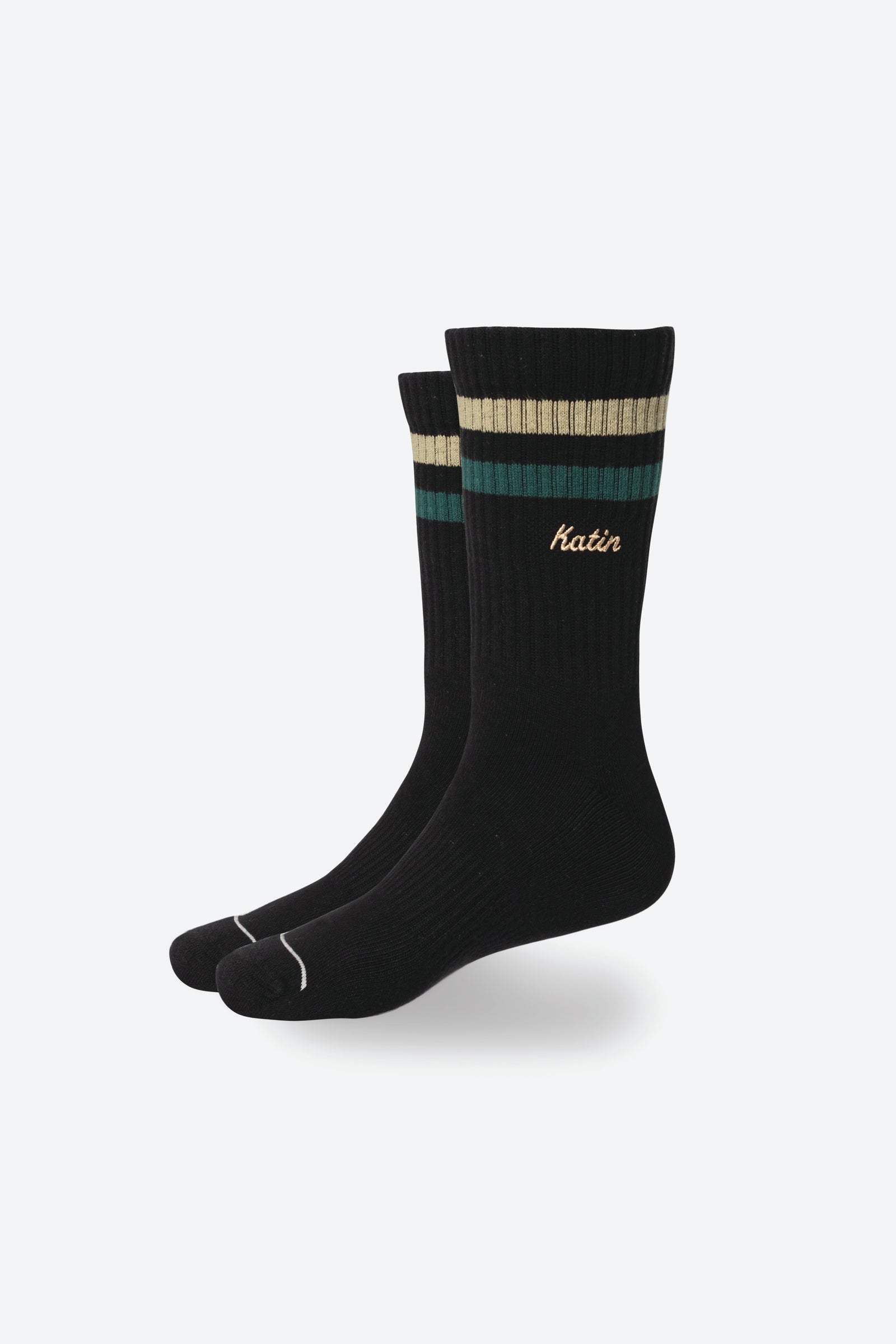 Katin fa26 socks felix sock black wash ecom flat lay 01 front_ffcf7dd0 e9cb 4d94 951b cf8aead4a776
