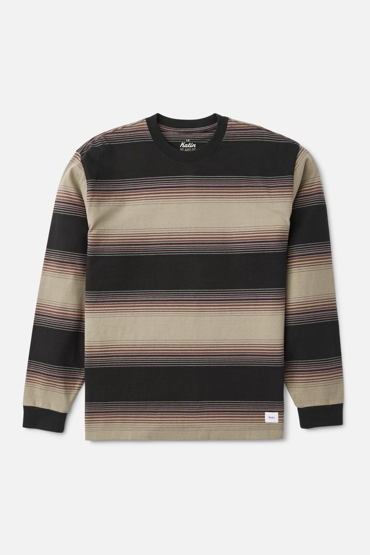 SUNSET BOX FIT LS TEE