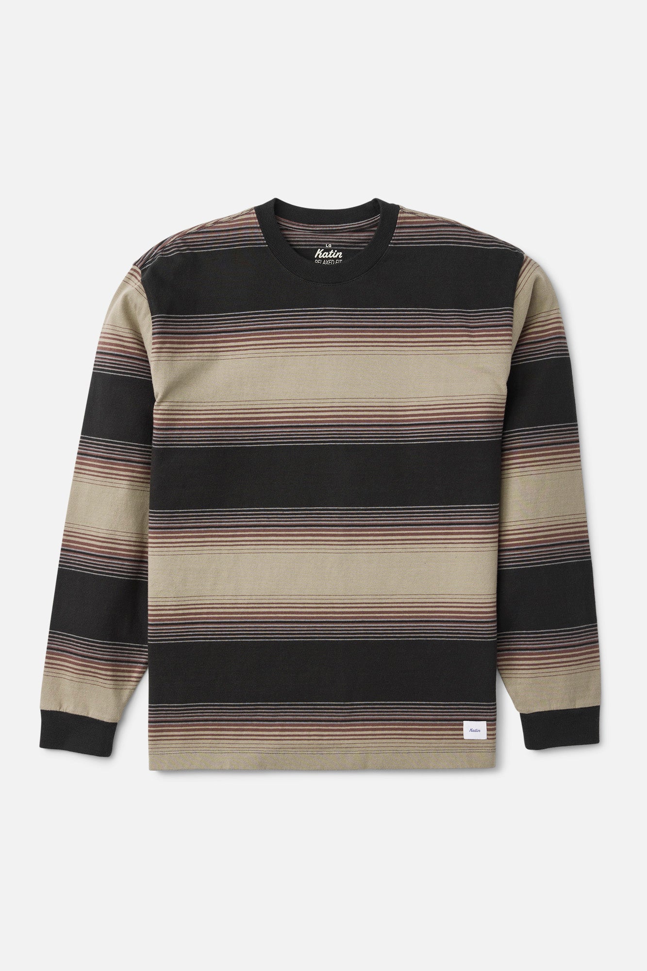 SUNSET BOX FIT LS TEE