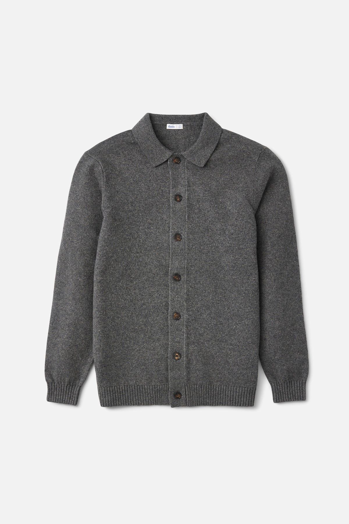 Katin Conor Sweater in Dark Heather Gray - front view