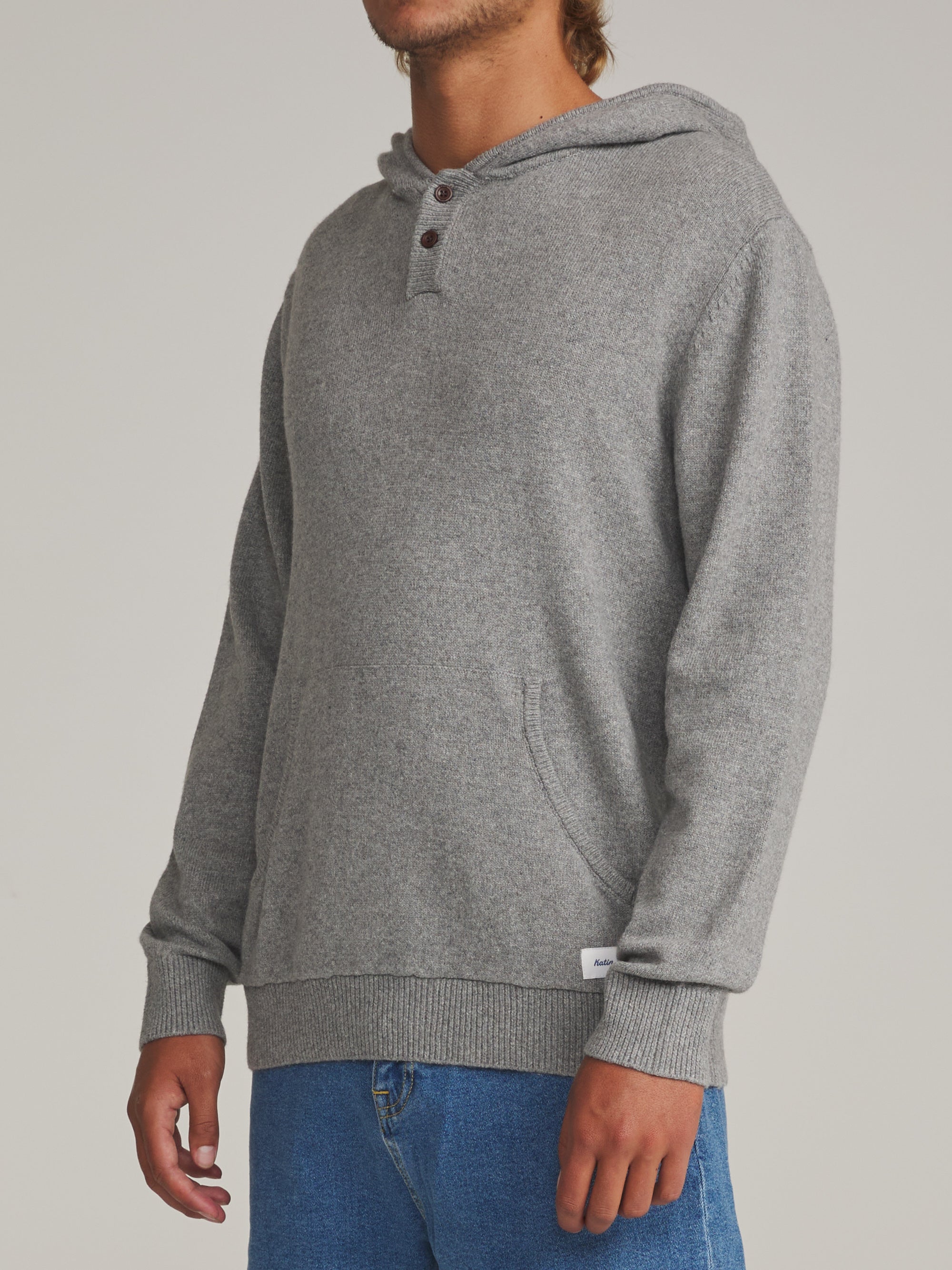 Katin Hayes Hooded Henley | Men's Hooded Sweater