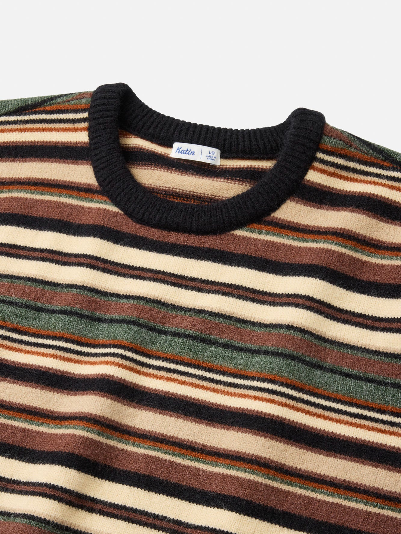 Katin fa26 sweaters hitch sweater black ecom flat lay 03 detail v2